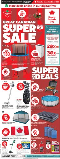 Canadian Tire weekly flyer