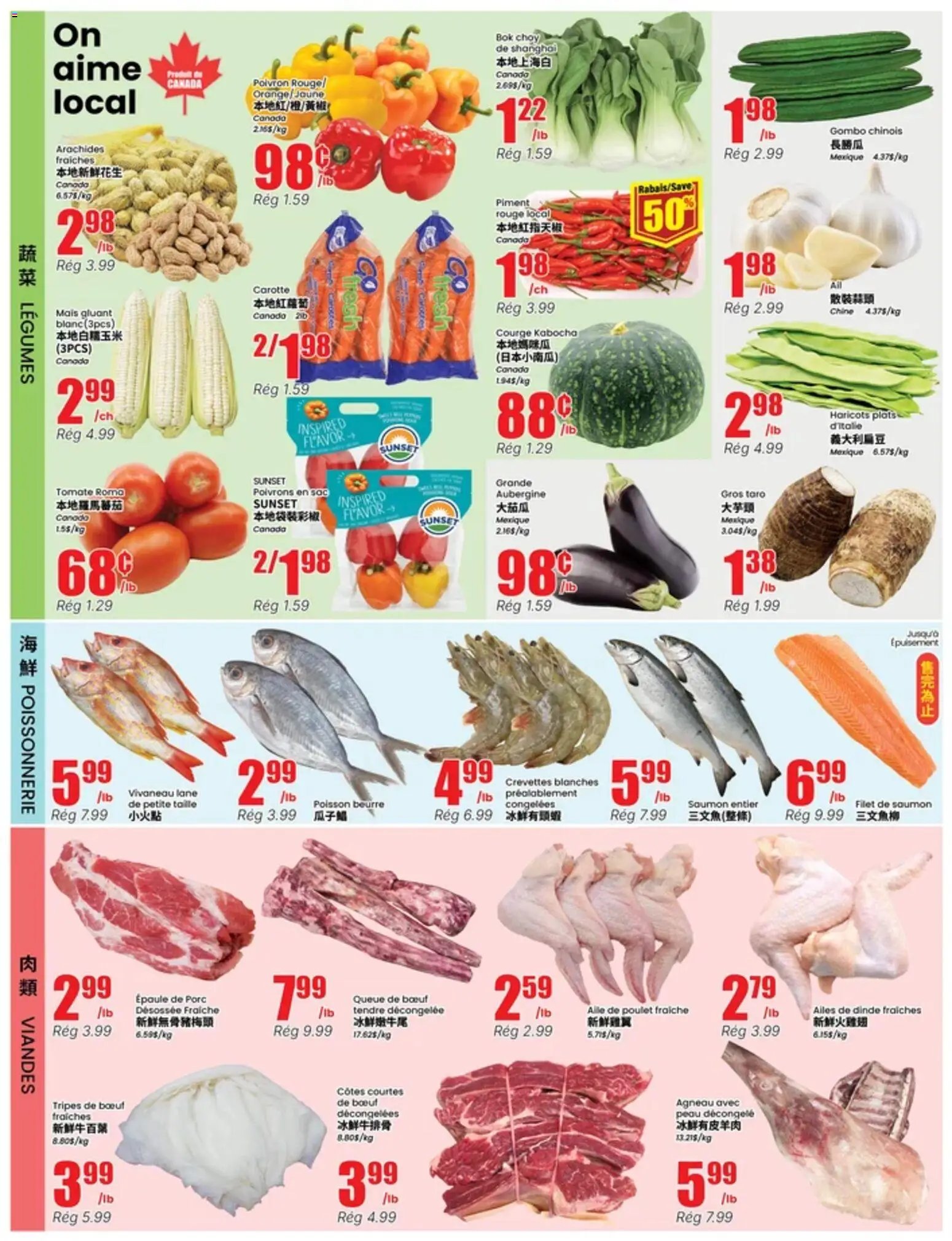 Btrust Supermarket weekly flyer / circulaire