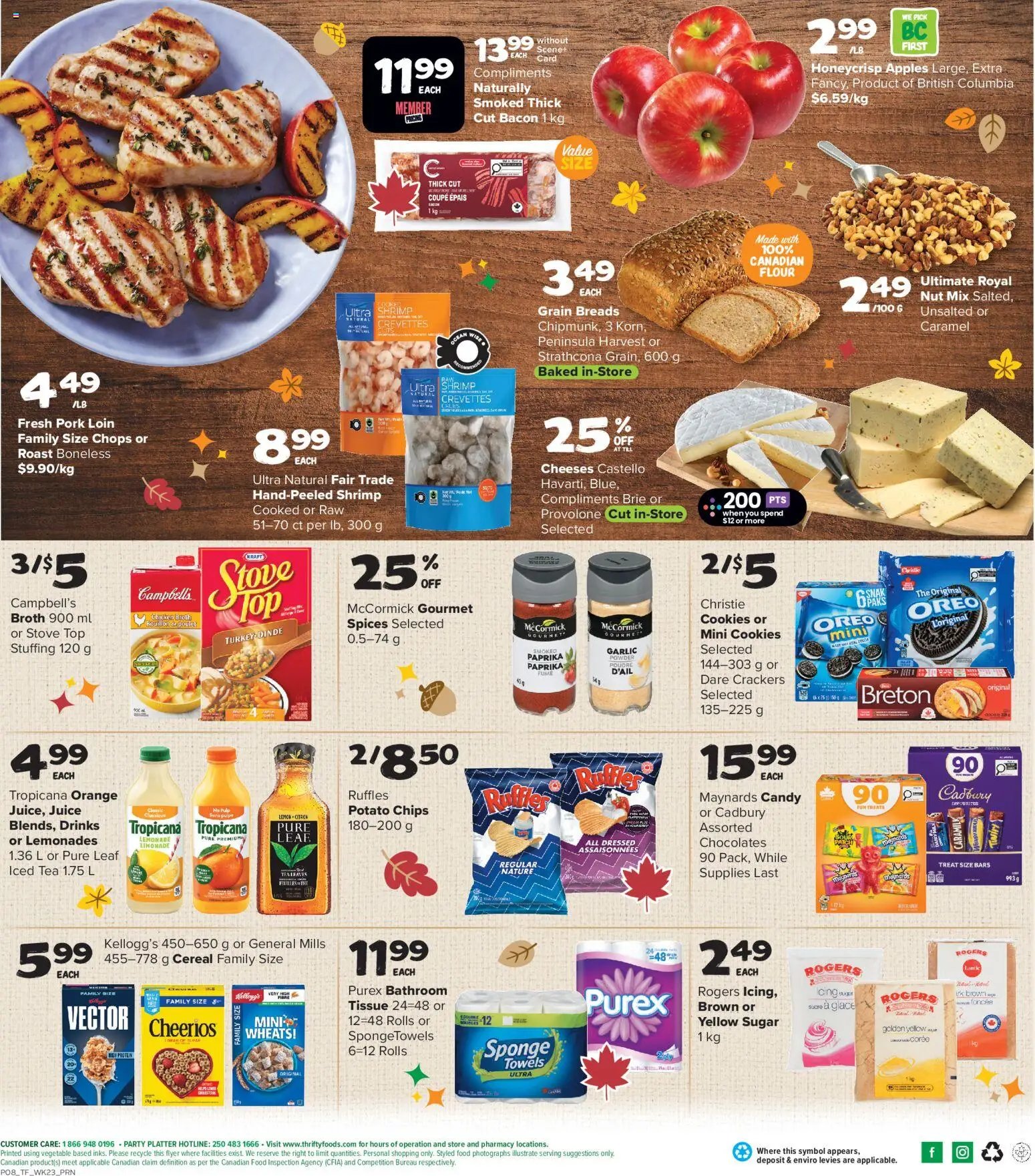 Thrifty Foods weekly flyer / circulaire