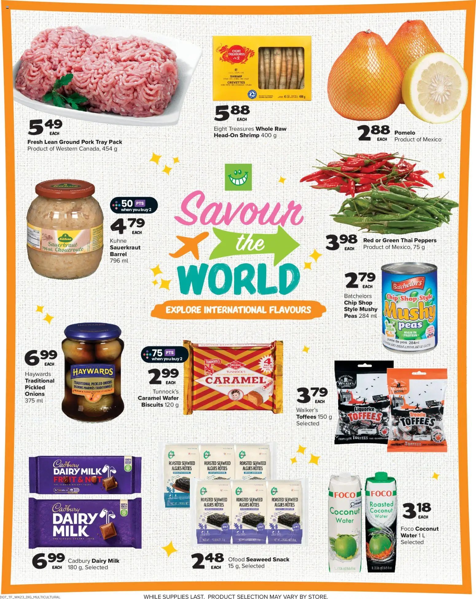 Thrifty Foods weekly flyer / circulaire