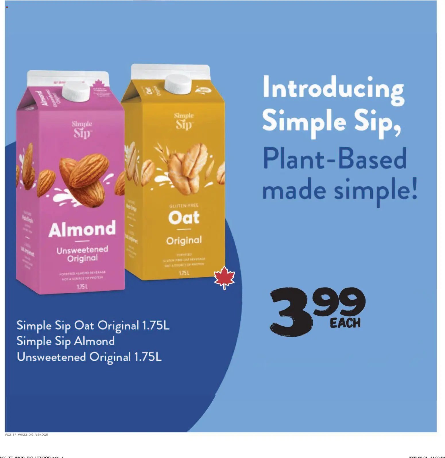 Thrifty Foods weekly flyer / circulaire