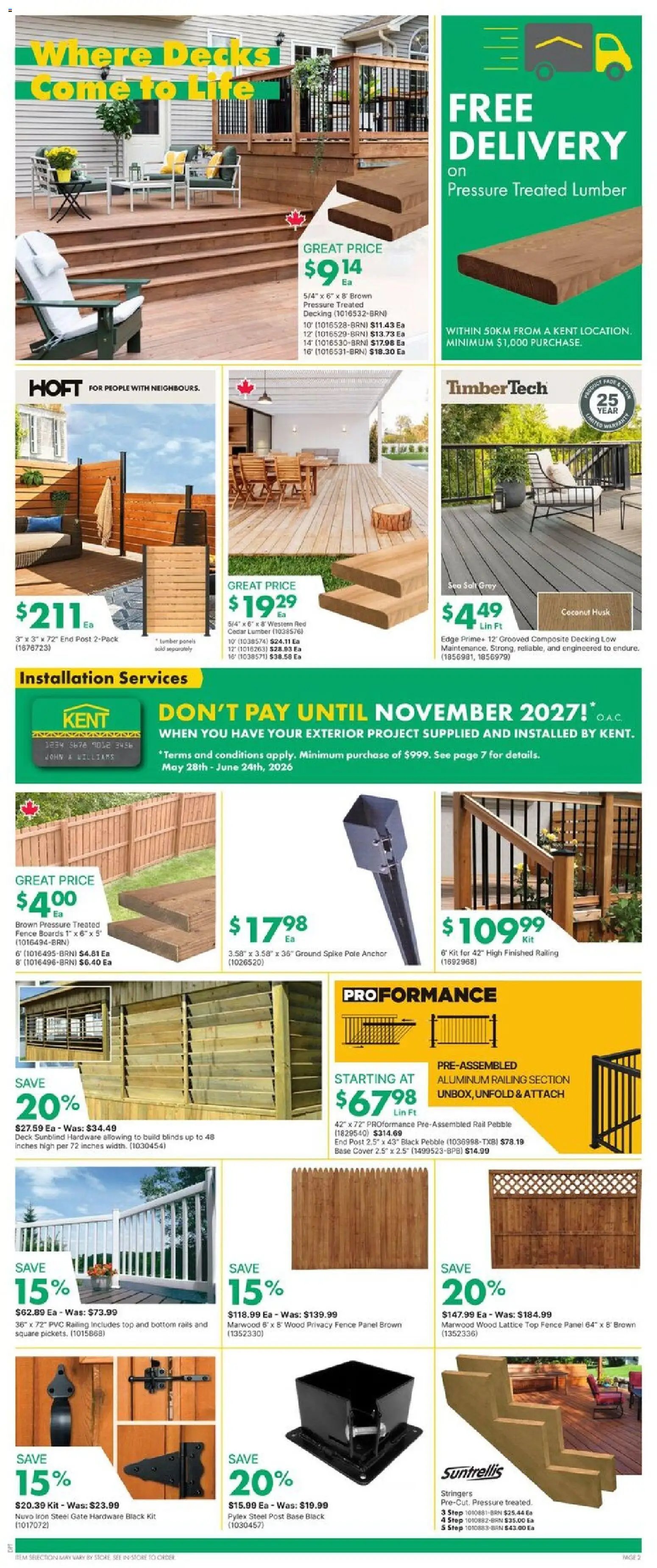 Kent weekly flyer - NS
