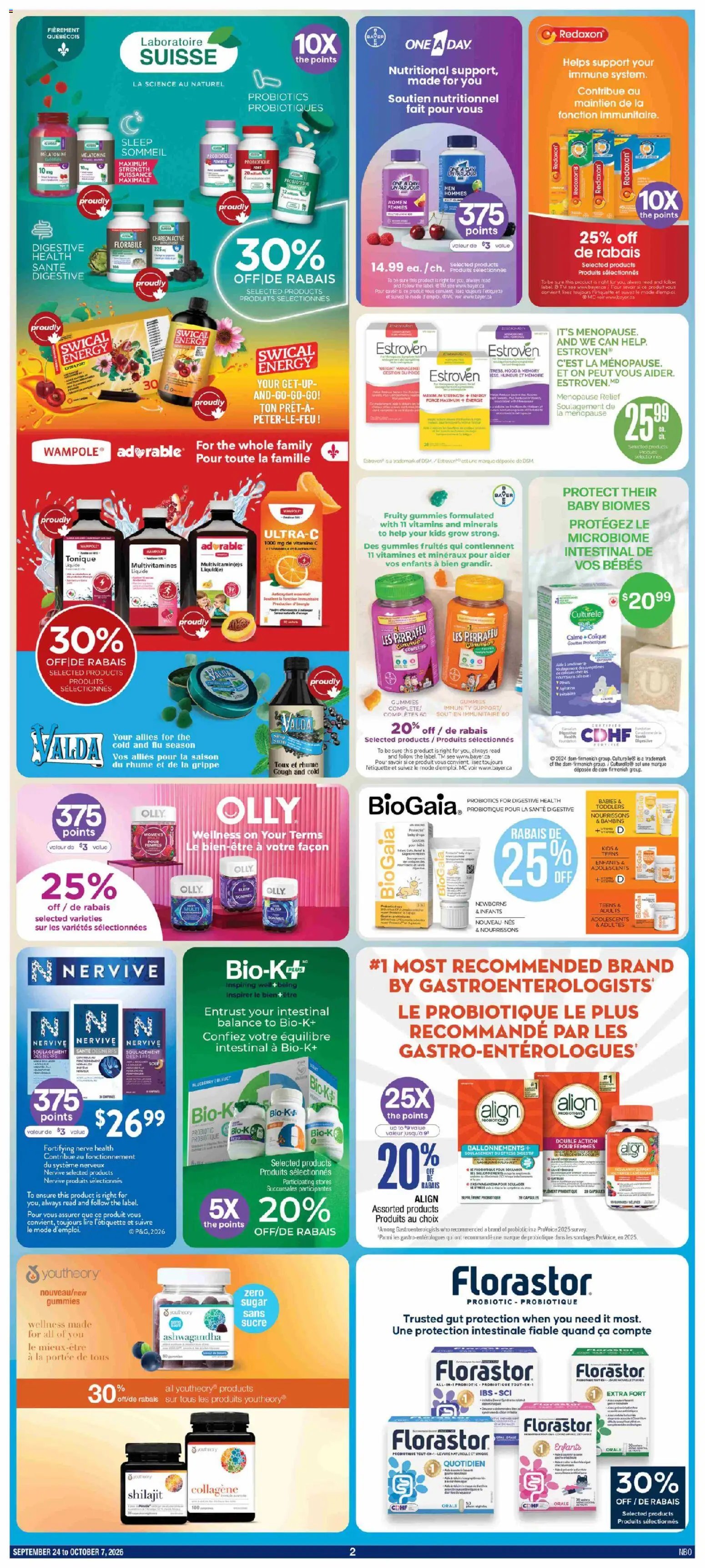 Jean Coutu - Natural products booklet