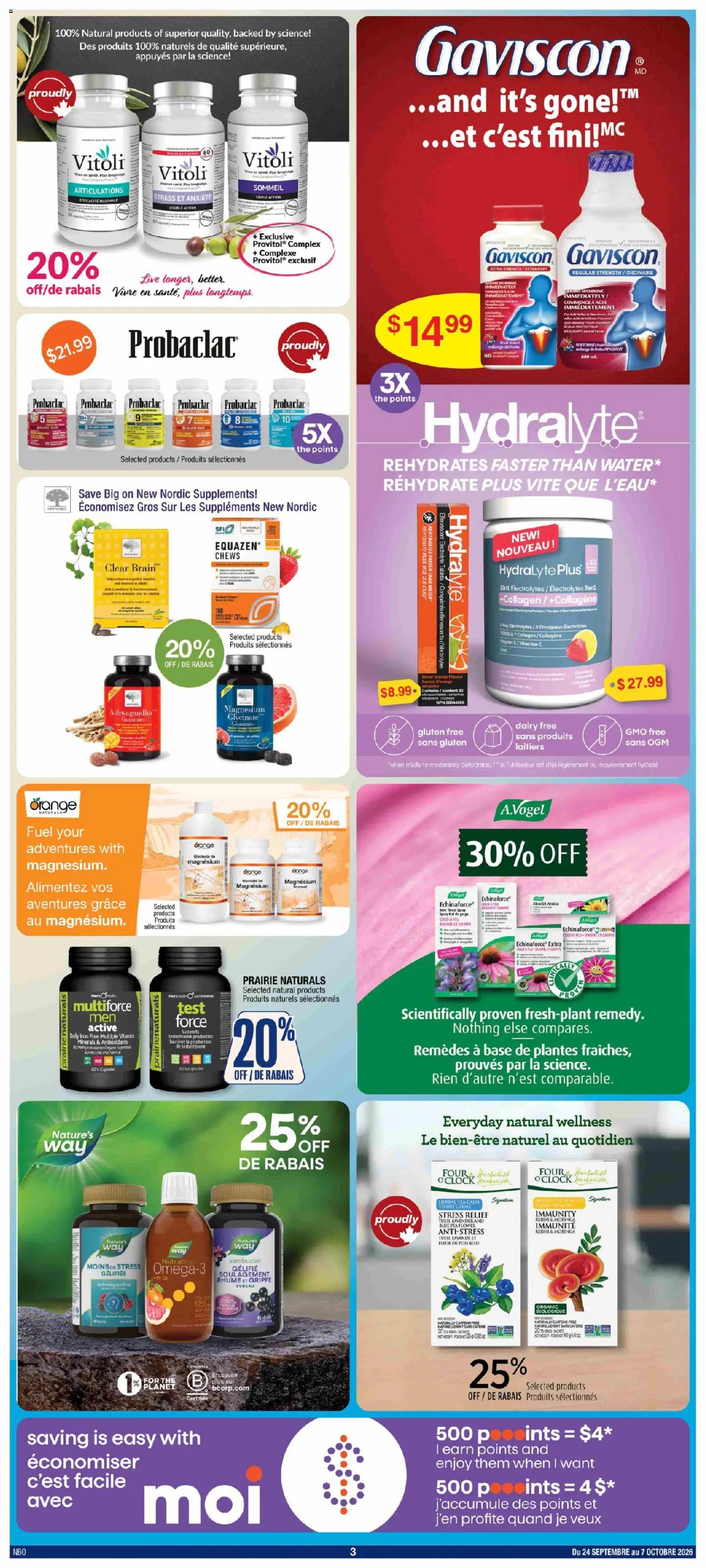 Jean Coutu - Natural products booklet