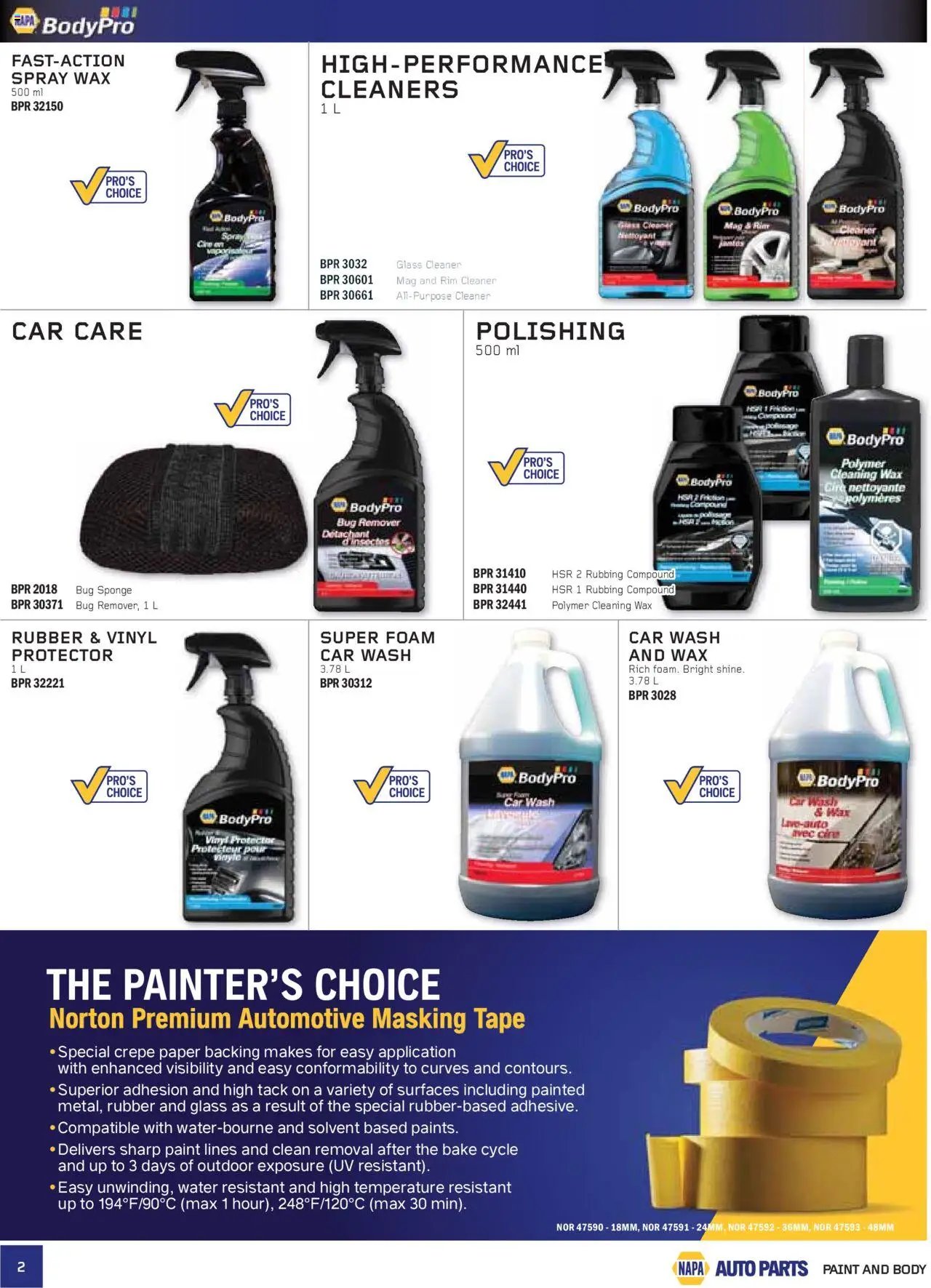 NAPA Auto Parts - CMAX Catalog