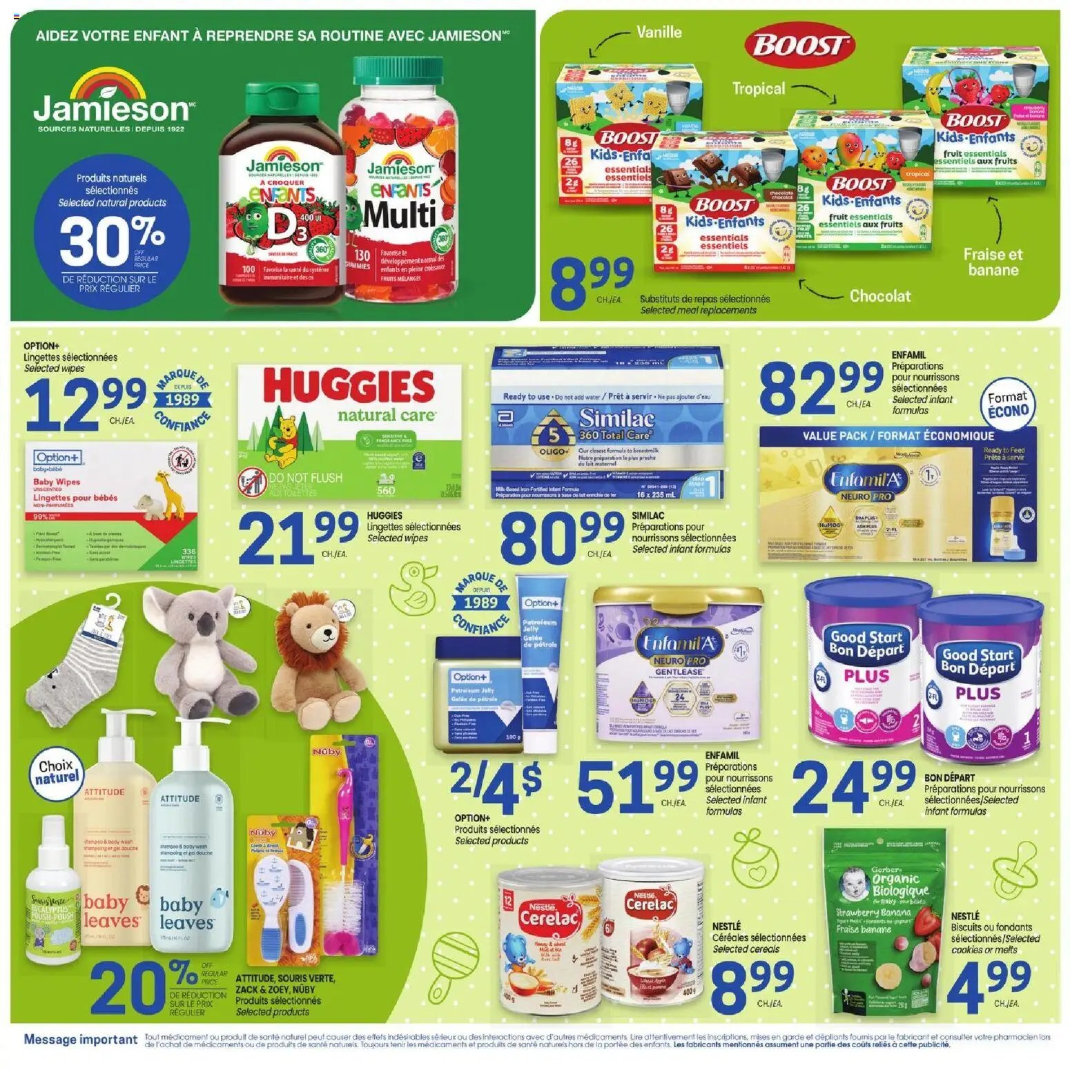 Uniprix weekly flyer / circulaire