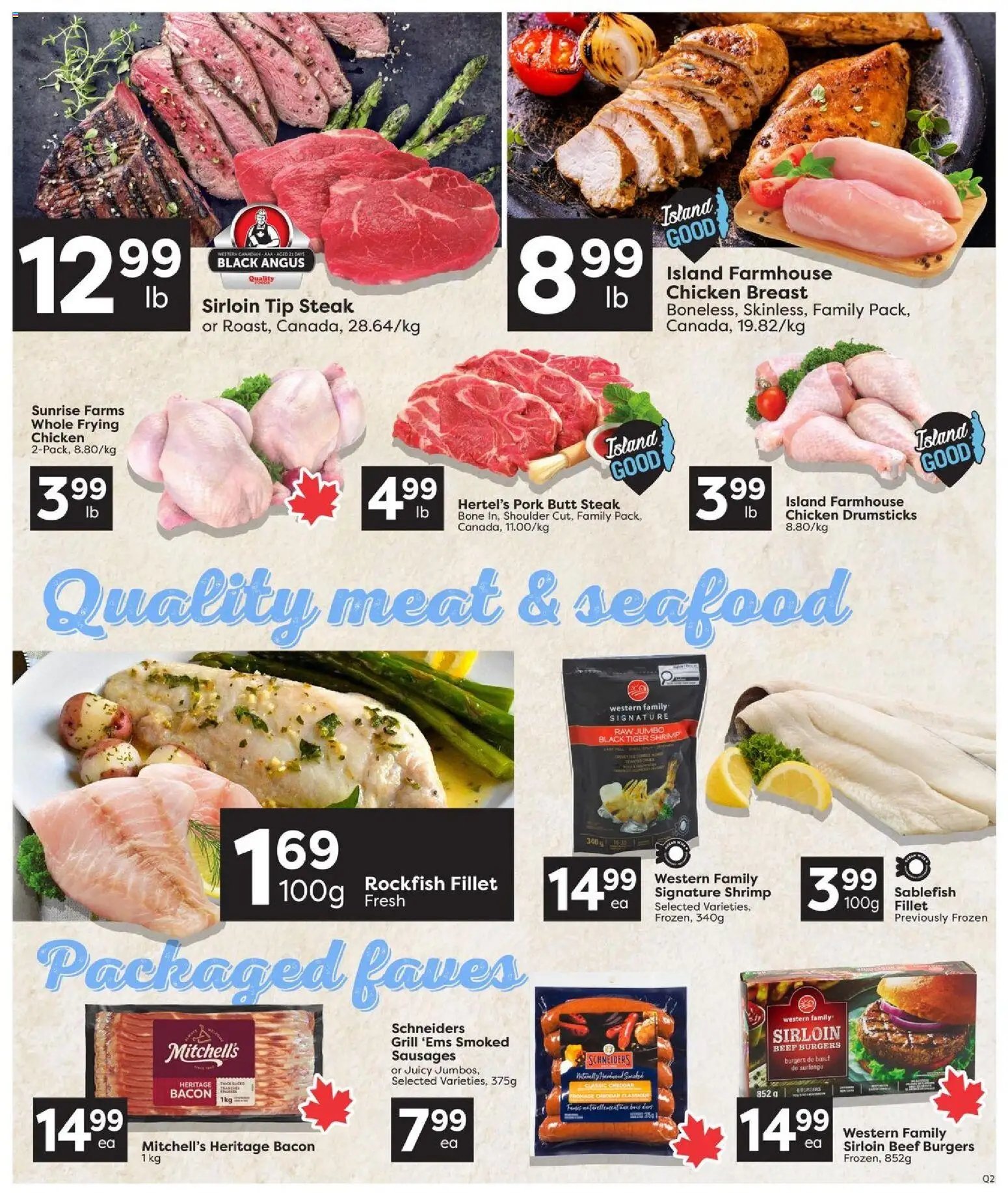 Quality Foods weekly flyer / circulaire