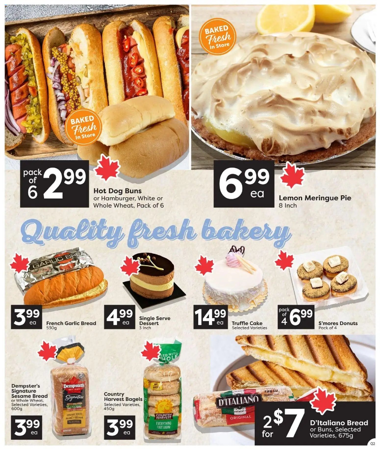 Quality Foods weekly flyer / circulaire