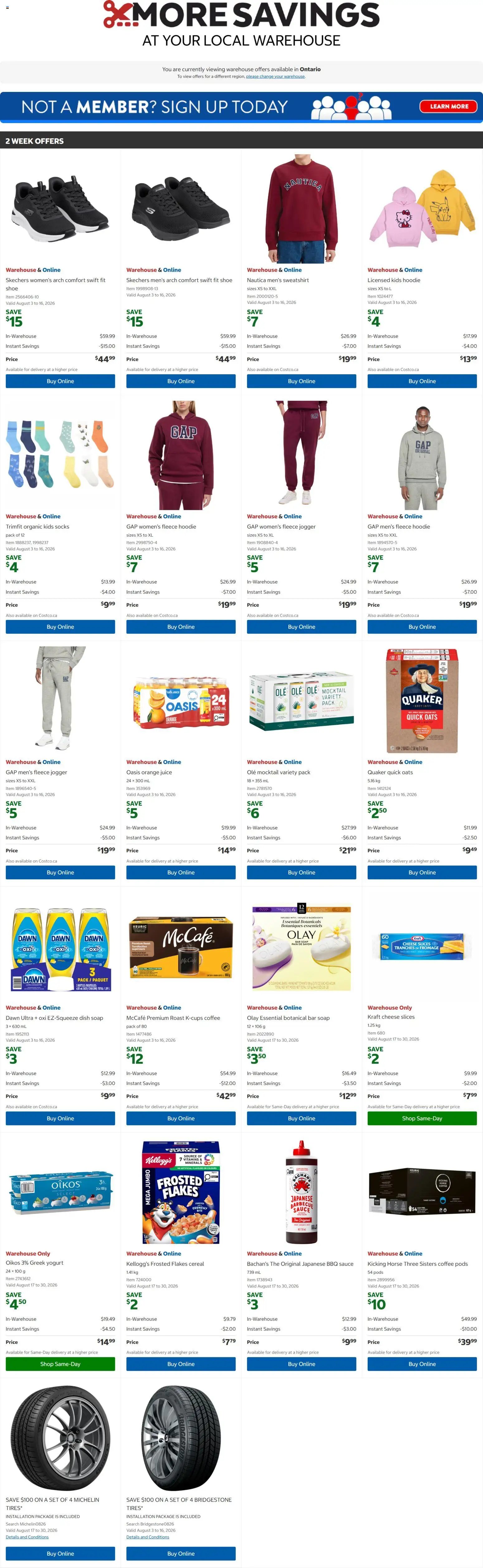 Costco weekly flyer