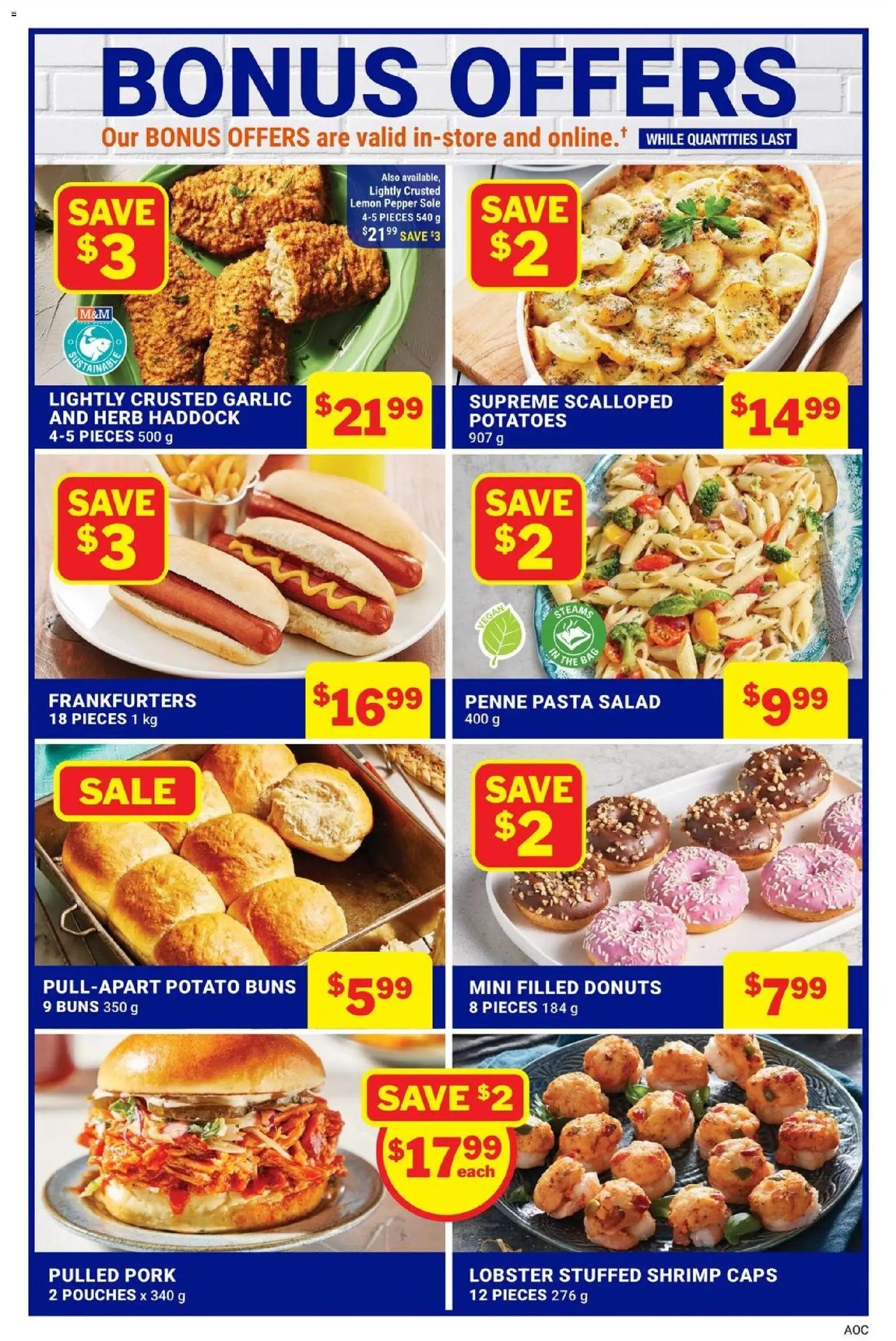 M&M Food Market weekly flyer / circulaire