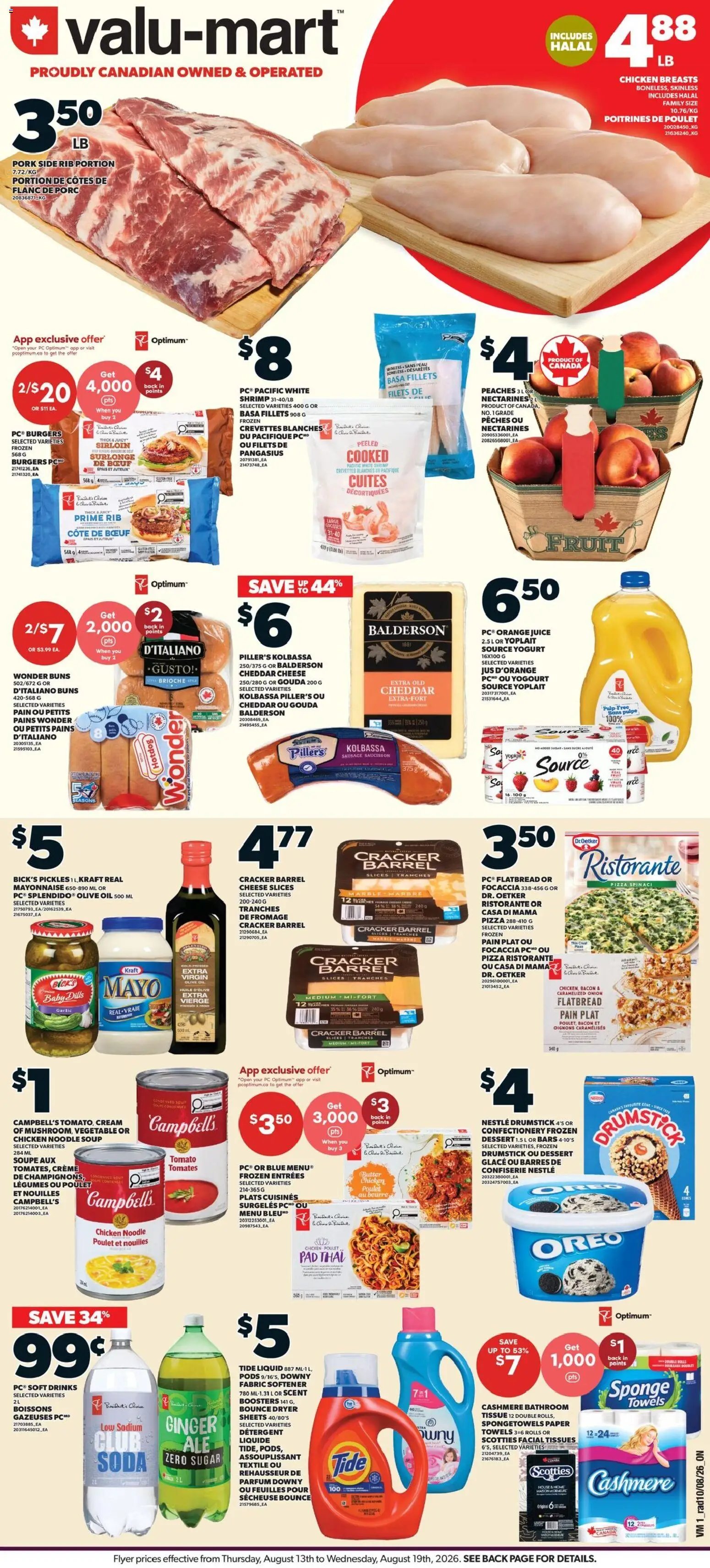 Valu Mart weekly flyer