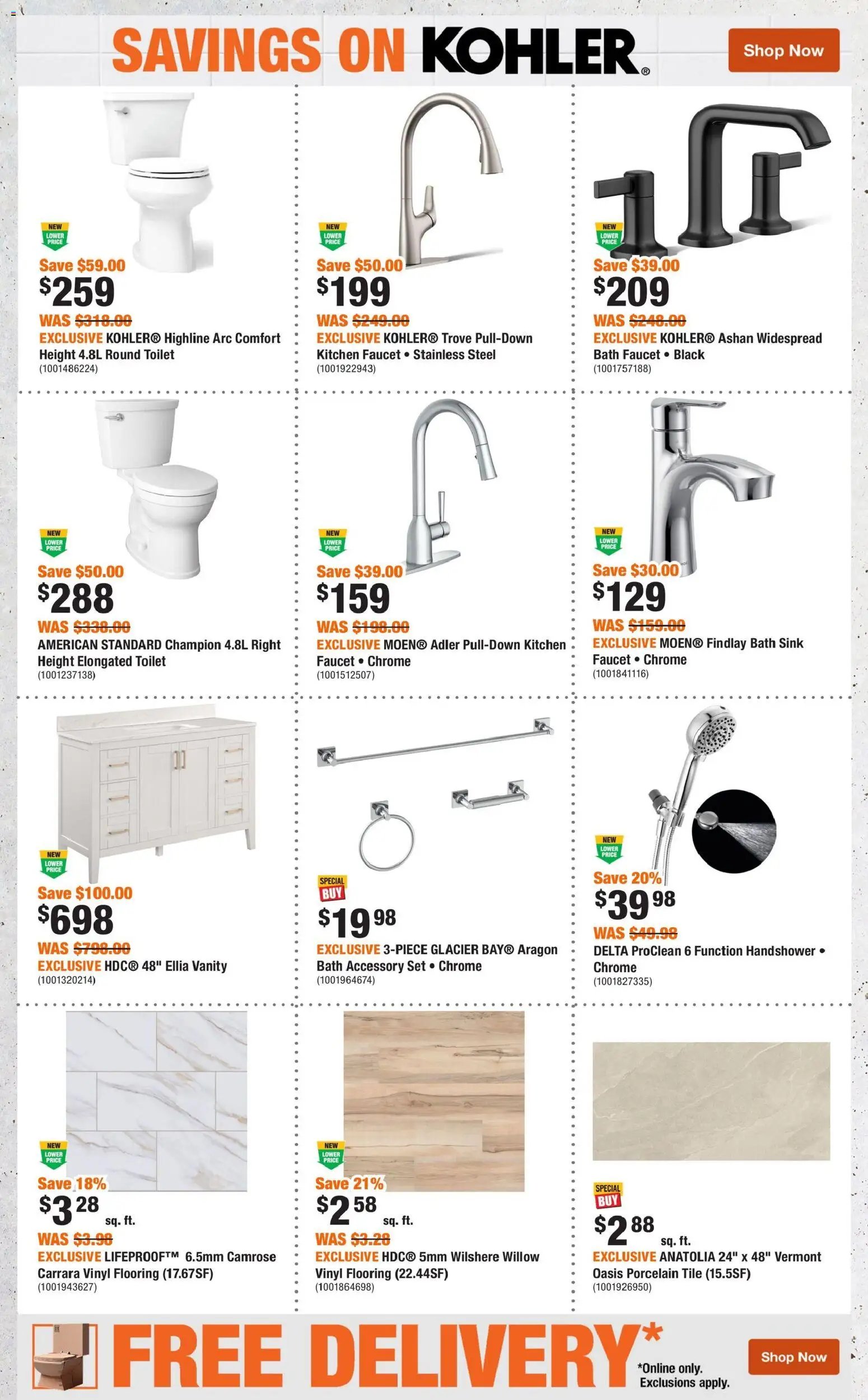 Home Depot weekly flyer / circulaire
