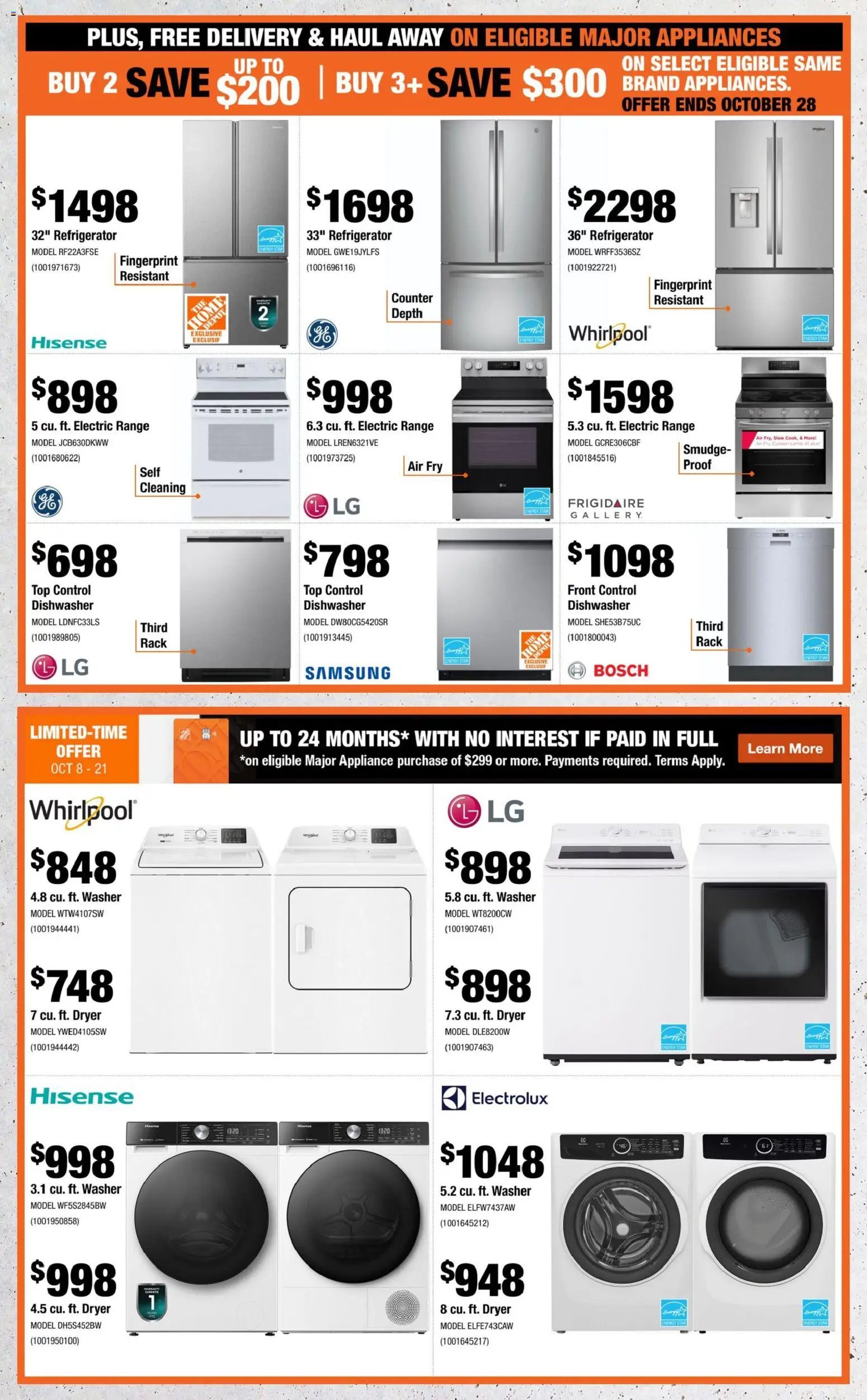 Home Depot weekly flyer / circulaire