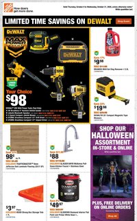 Home Depot weekly flyer / circulaire