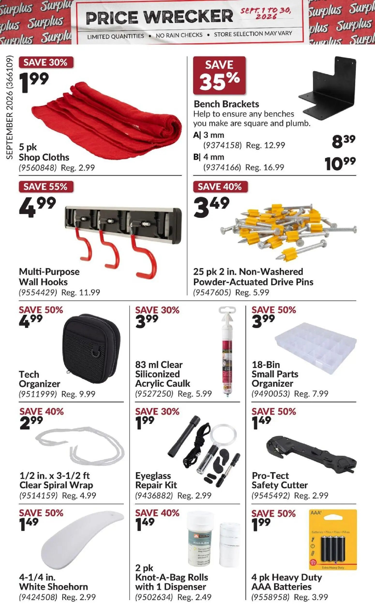Princess Auto flyer- Price Wrecker