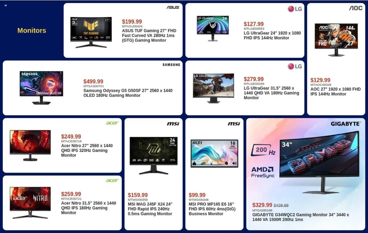 Canada Computers weekly flyer