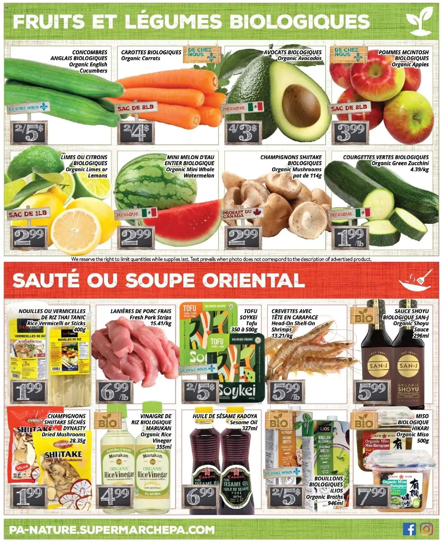 Pa Supermarché - nature Flyer