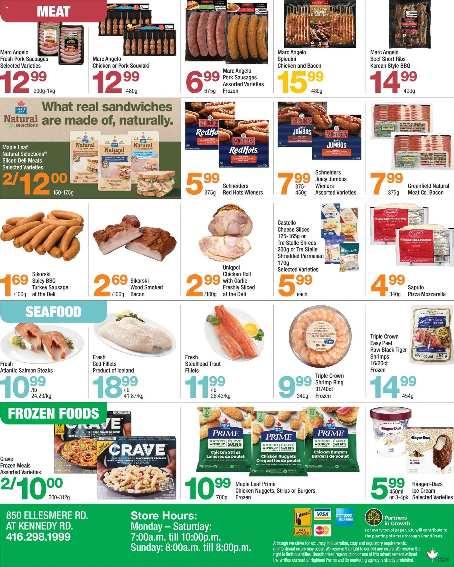 Highland Farms weekly flyer / circulaire