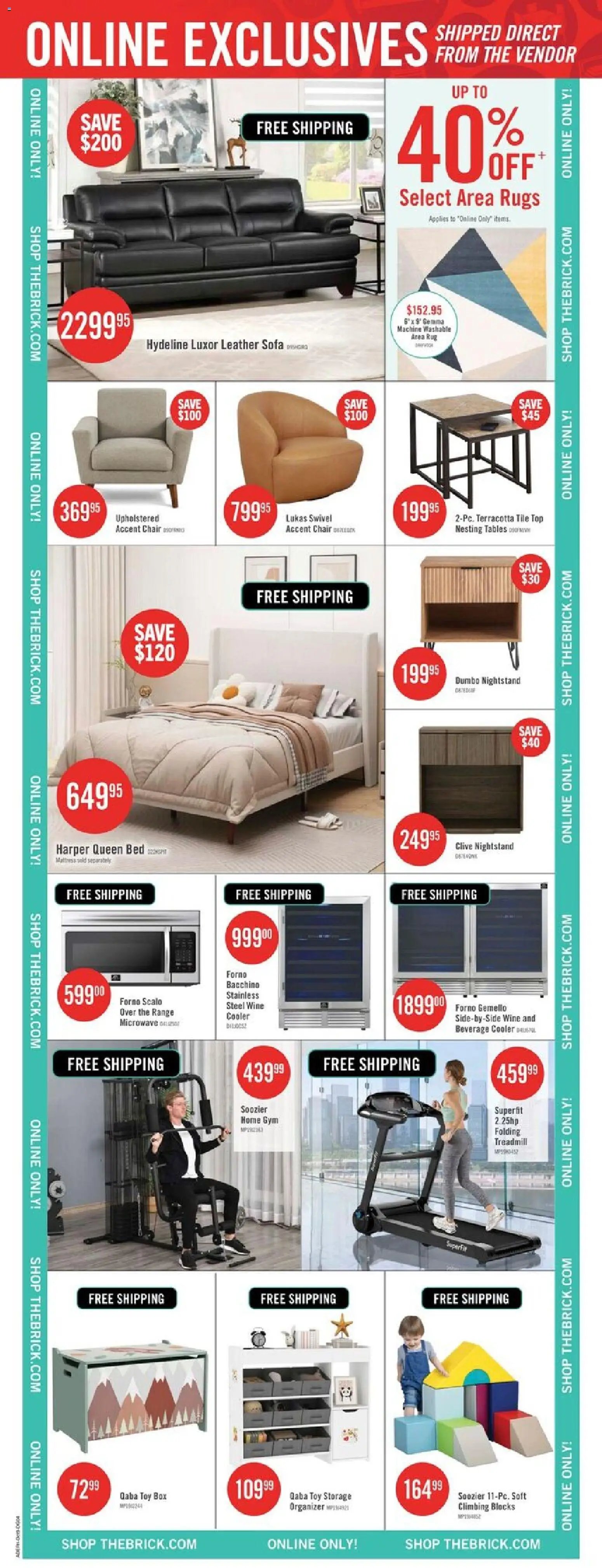 The Brick weekly flyer / circulaire