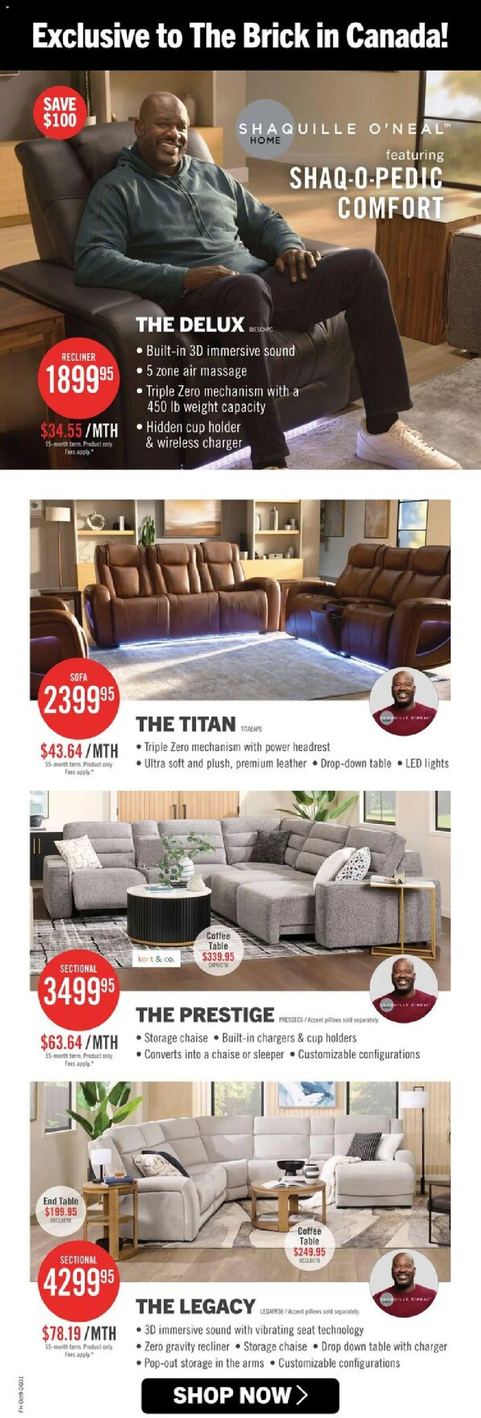 The Brick weekly flyer / circulaire