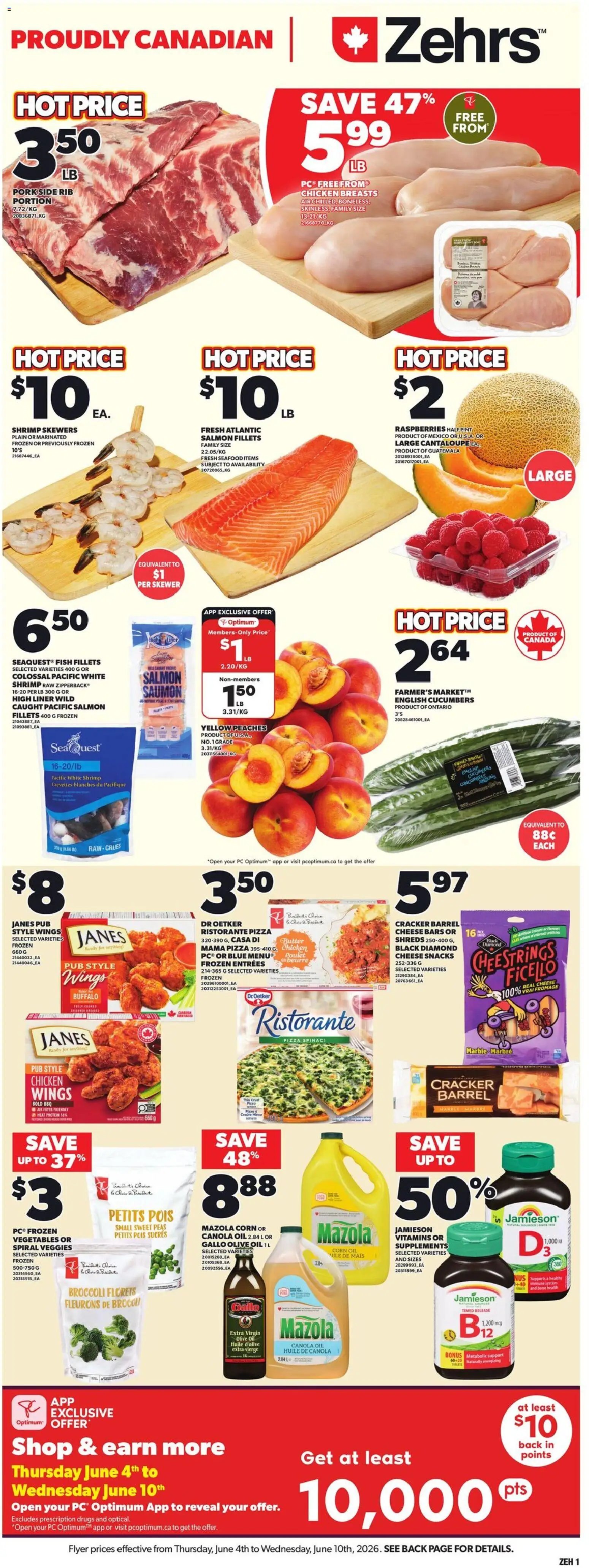 Zehrs weekly flyer / circulaire