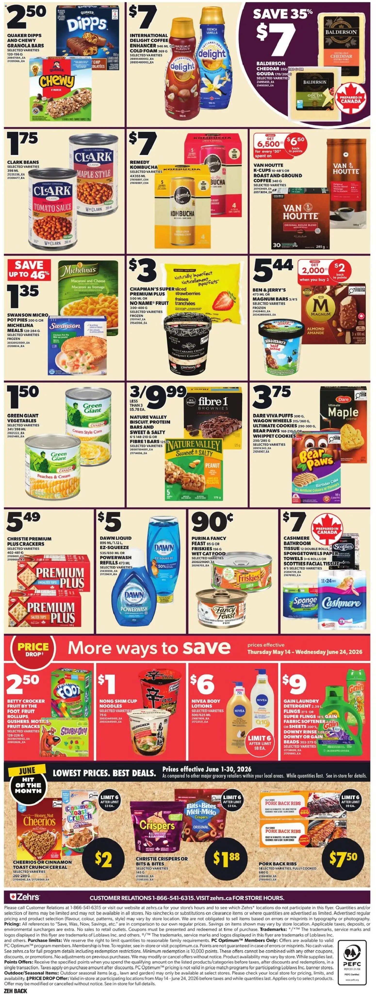 Zehrs weekly flyer / circulaire