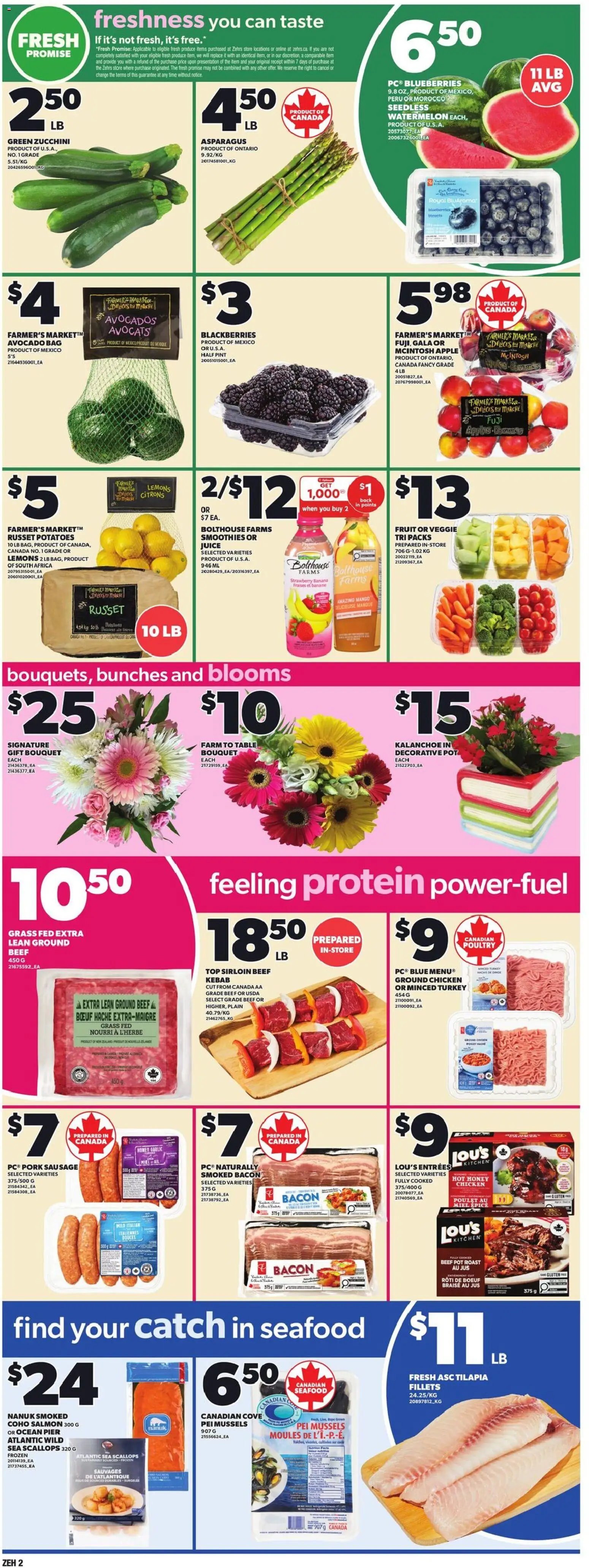 Zehrs weekly flyer / circulaire