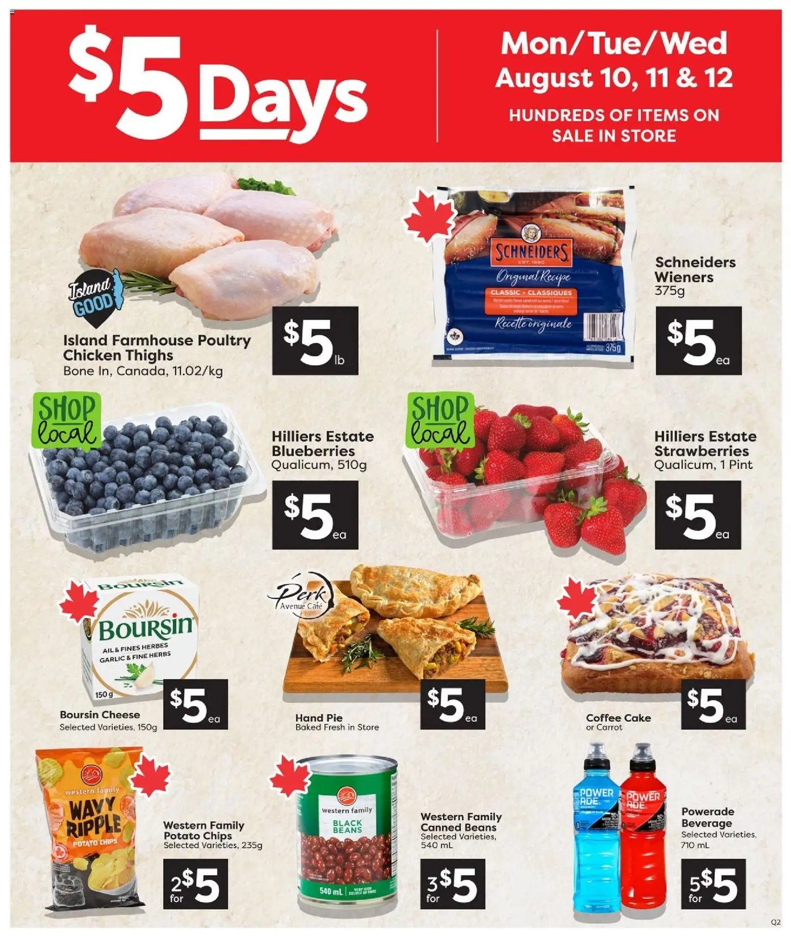 Quality Foods weekly flyer / circulaire