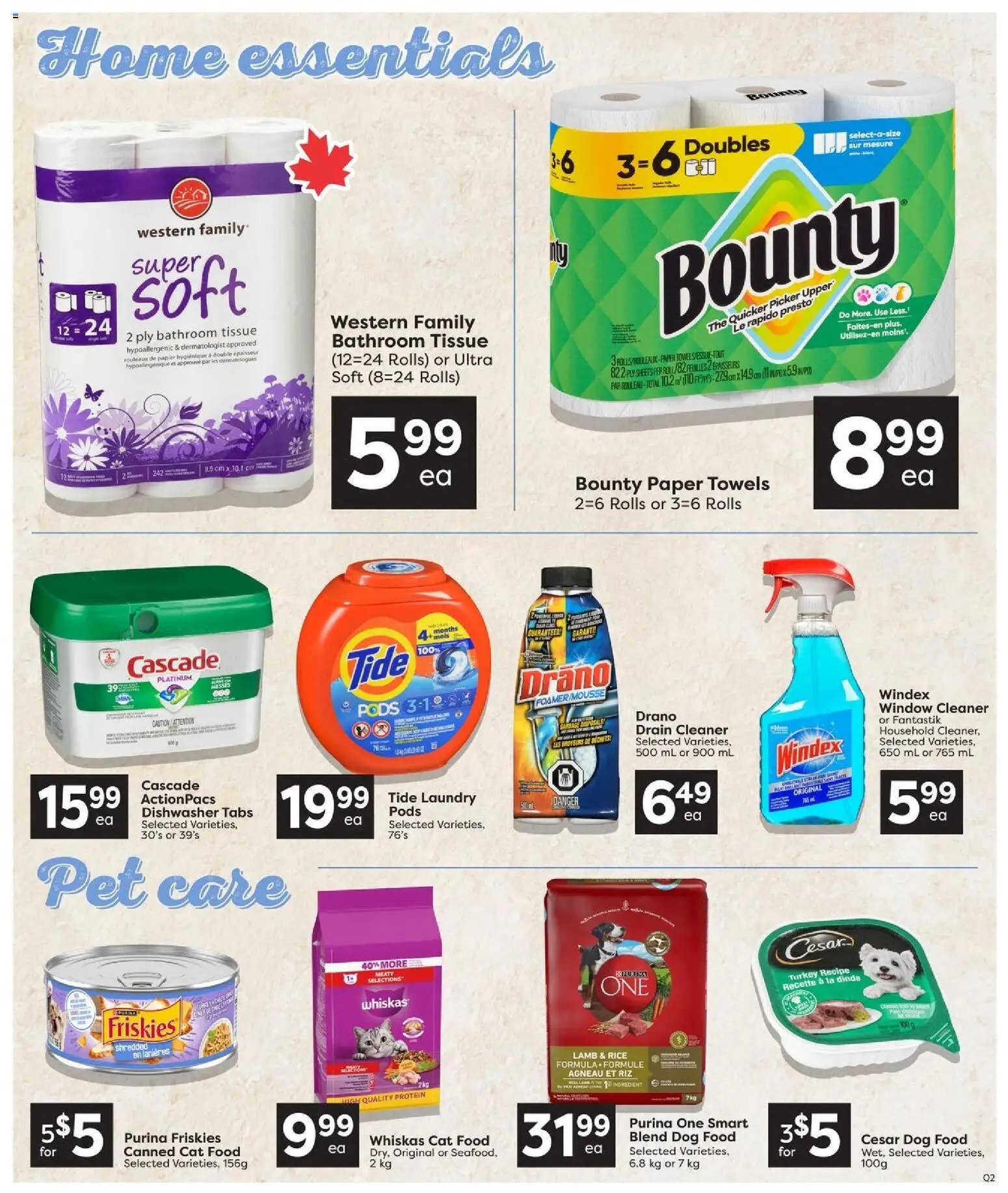 Quality Foods weekly flyer / circulaire