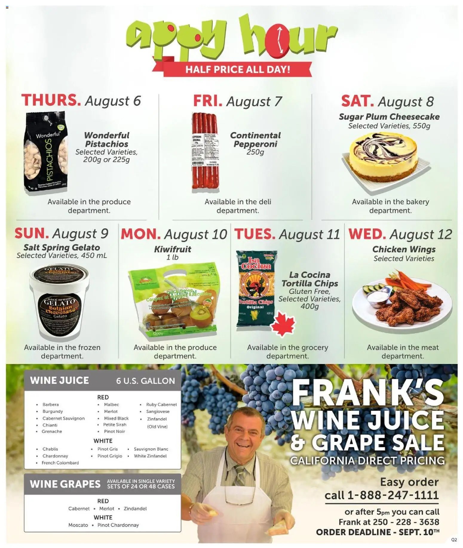 Quality Foods weekly flyer / circulaire