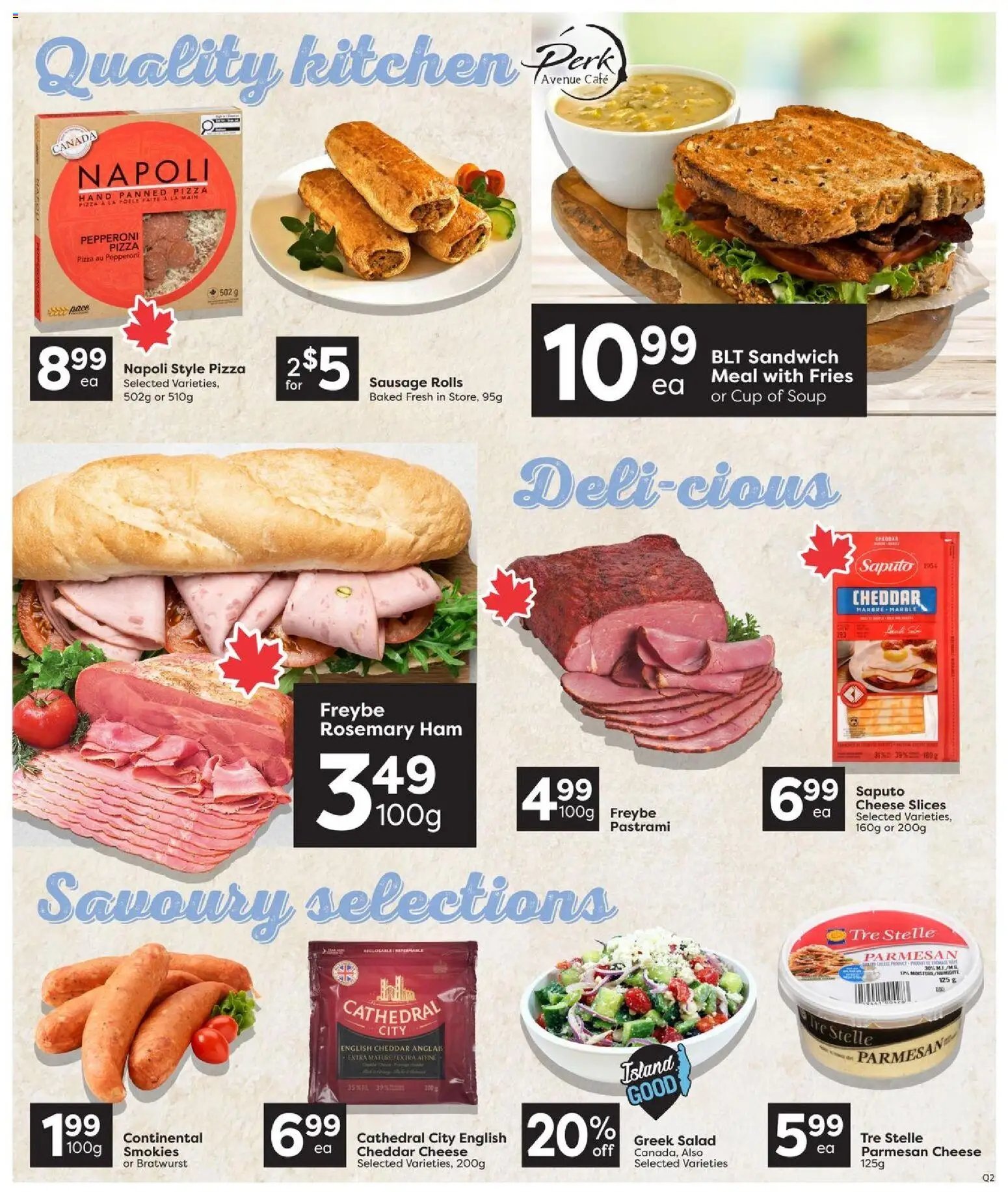 Quality Foods weekly flyer / circulaire