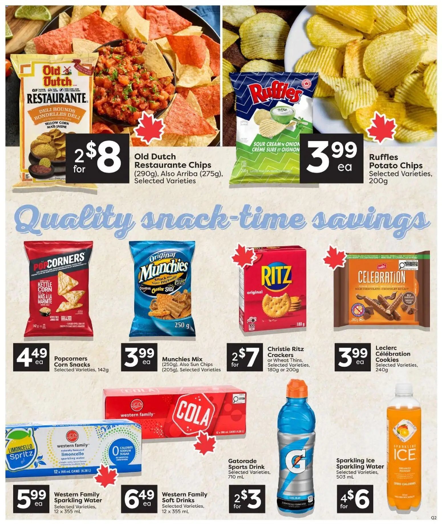 Quality Foods weekly flyer / circulaire