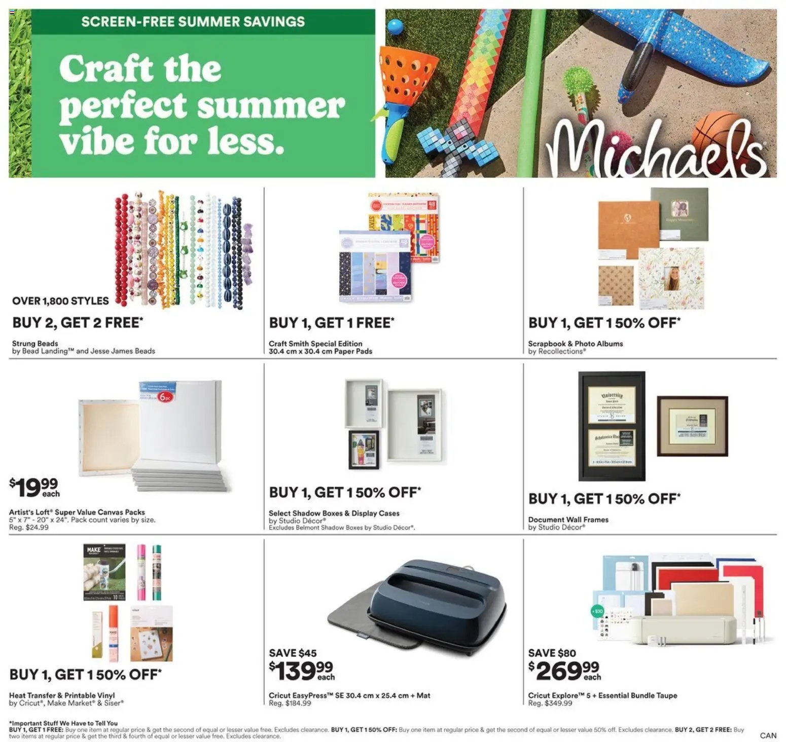 Michaels weekly flyer / circulaire