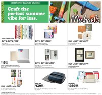 Michaels weekly flyer / circulaire