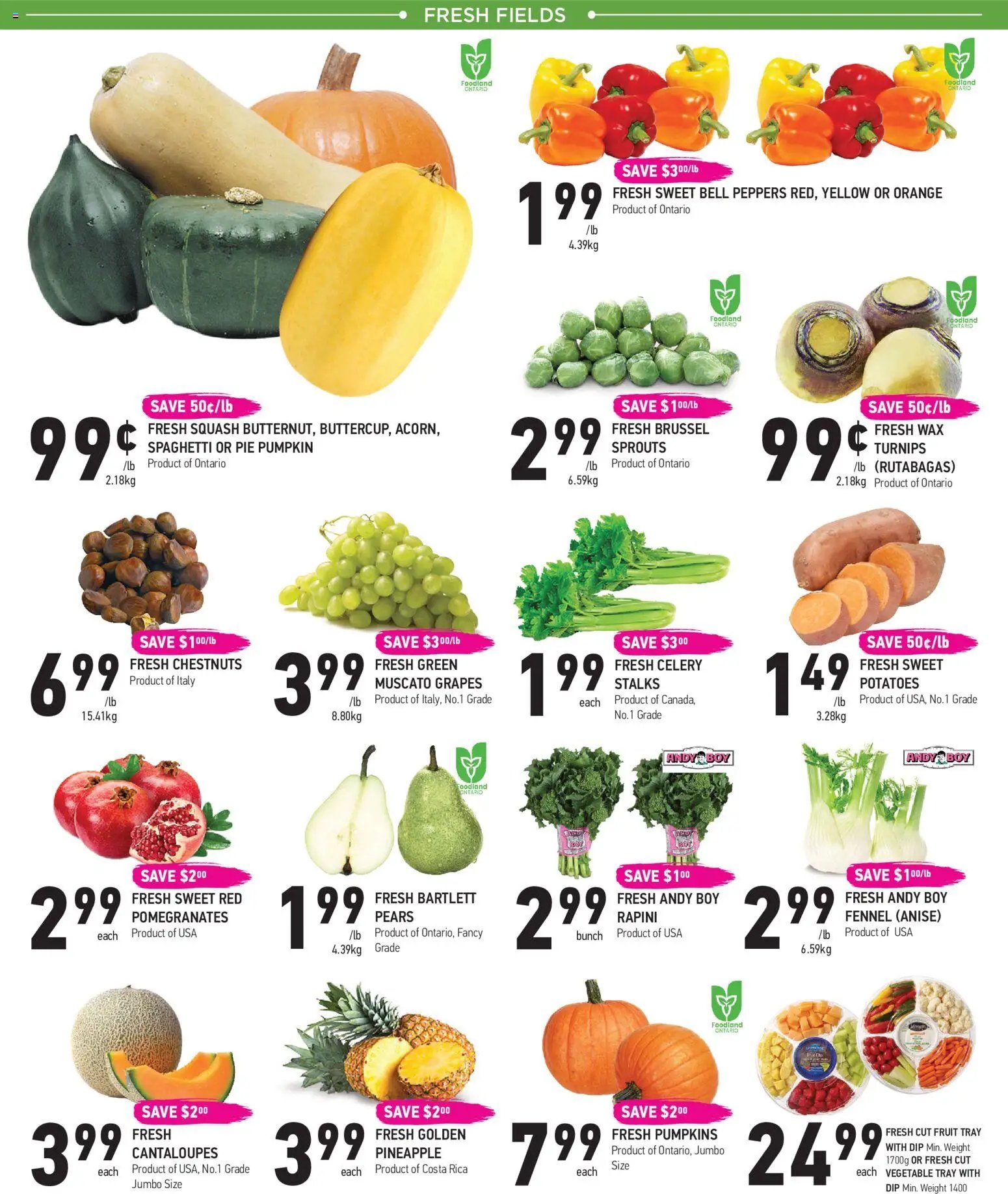 Coppas Fresh Market weekly flyer / circulaire