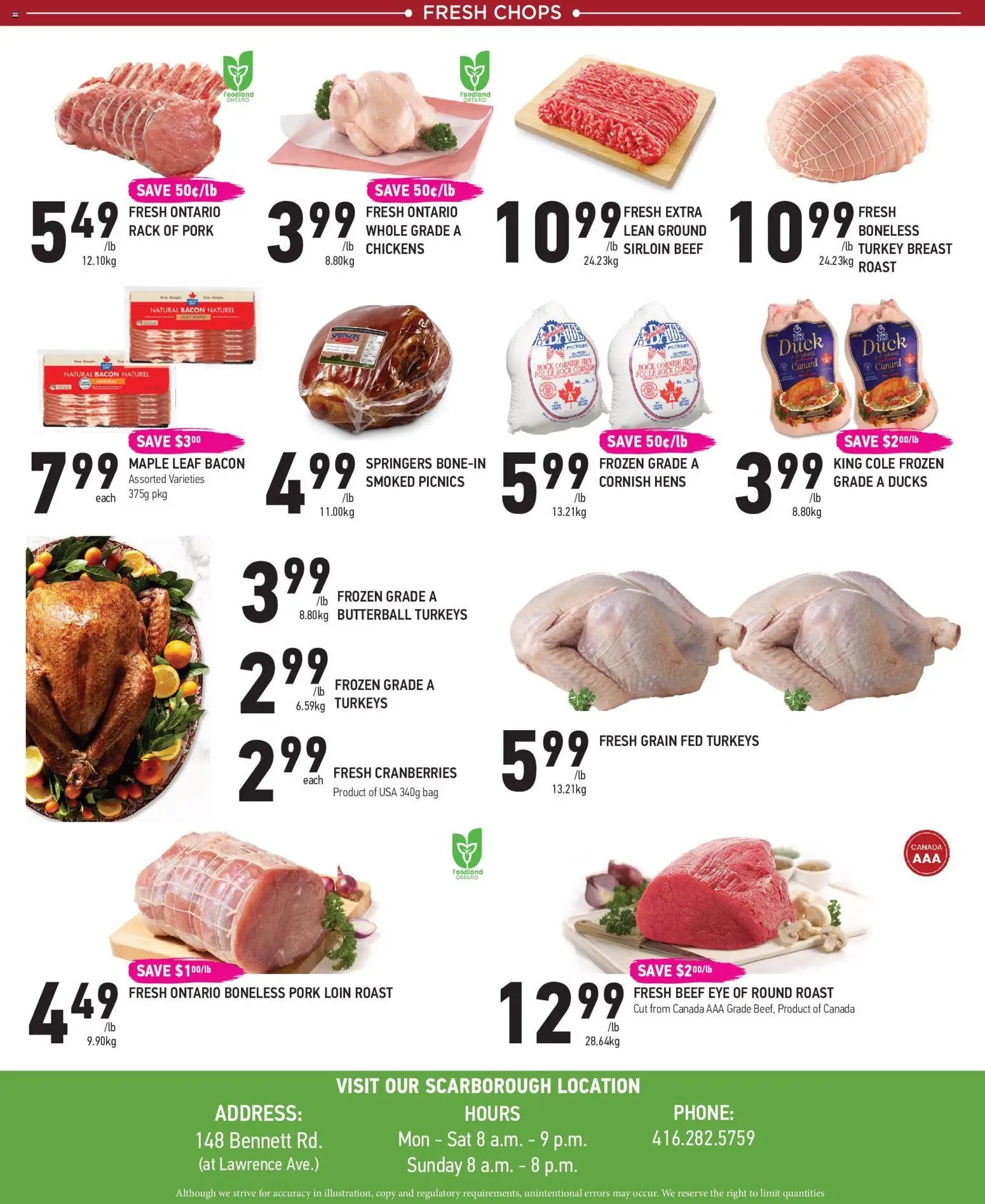 Coppas Fresh Market weekly flyer / circulaire