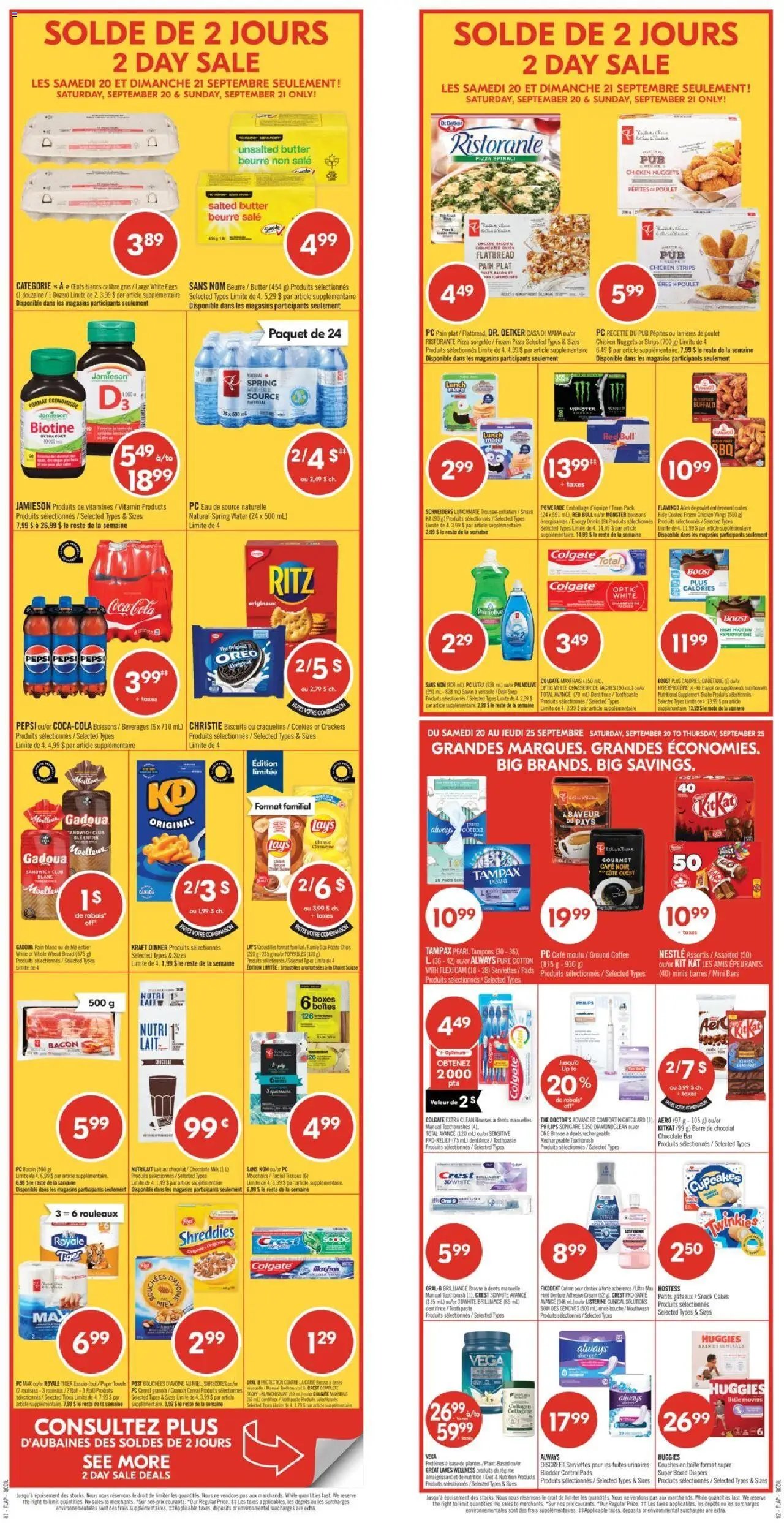 Pharmaprix weekly flyer / circulaire