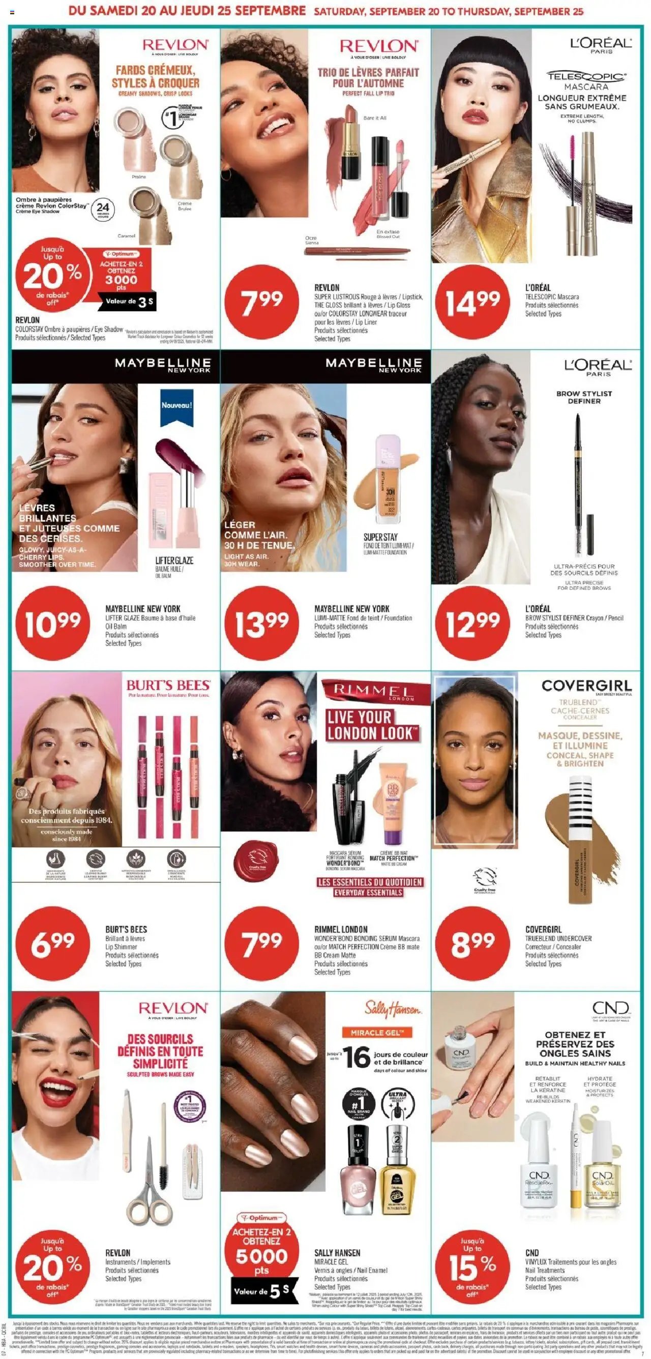 Pharmaprix weekly flyer / circulaire