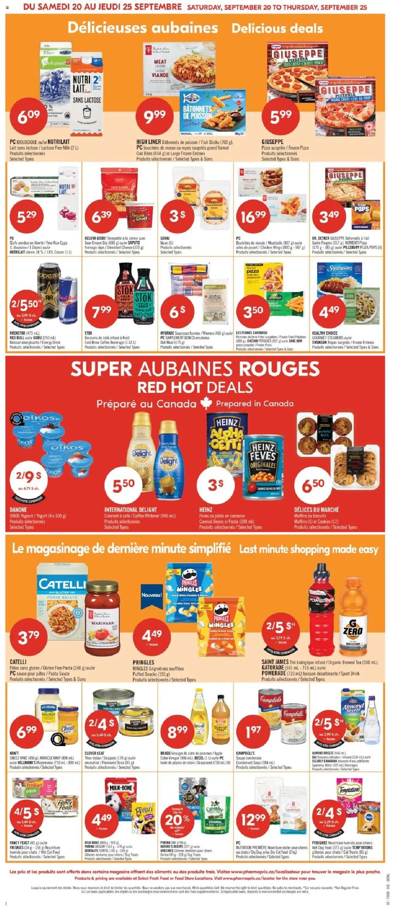 Pharmaprix weekly flyer / circulaire
