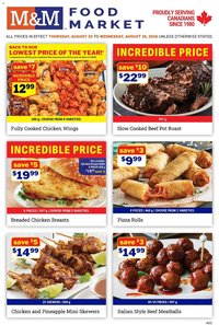 M&M Food Market weekly flyer / circulaire