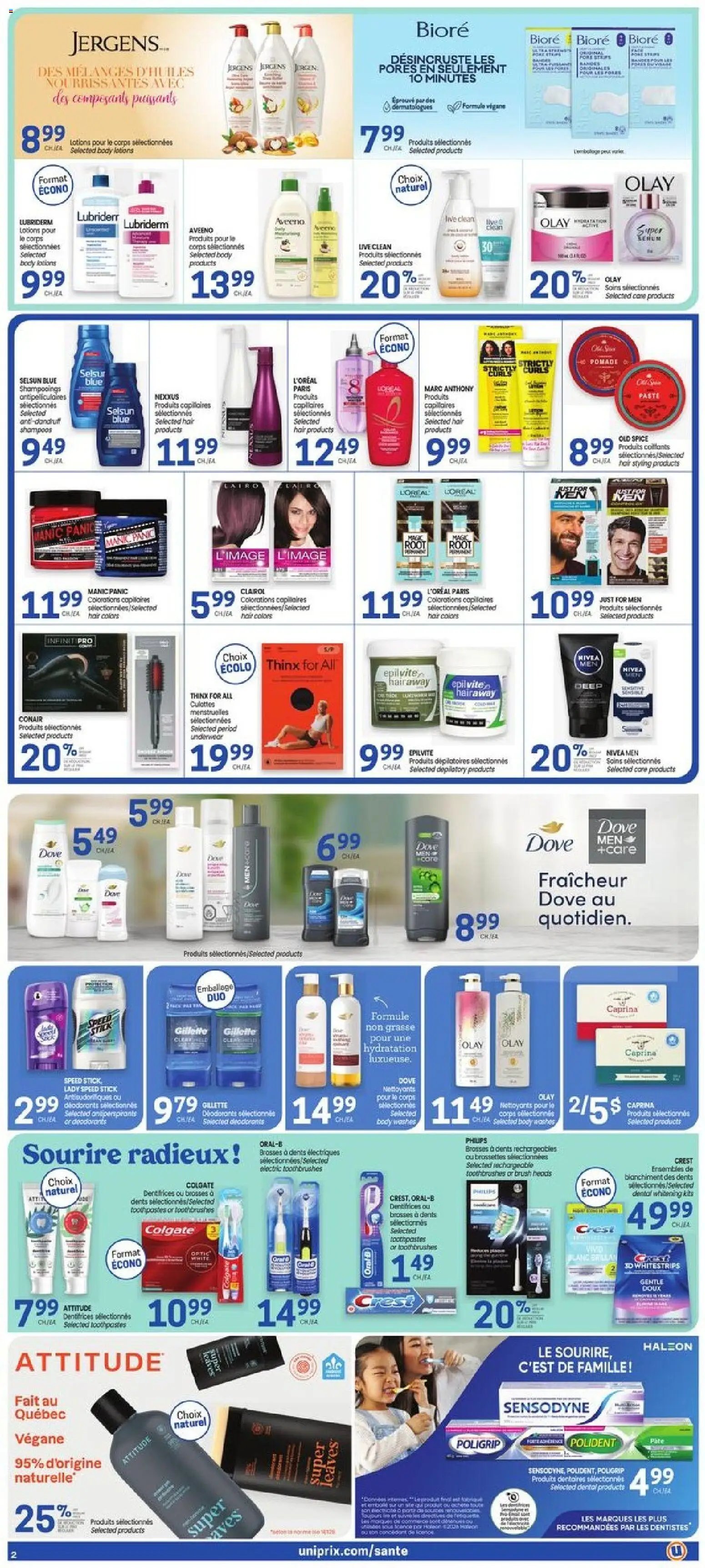 Uniprix weekly flyer / circulaire