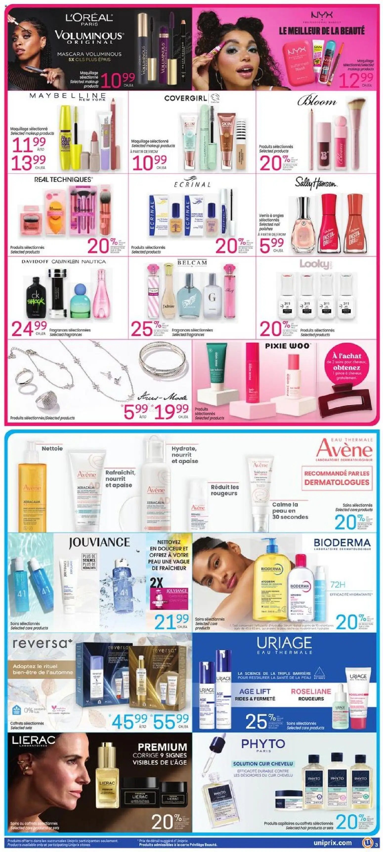 Uniprix weekly flyer / circulaire