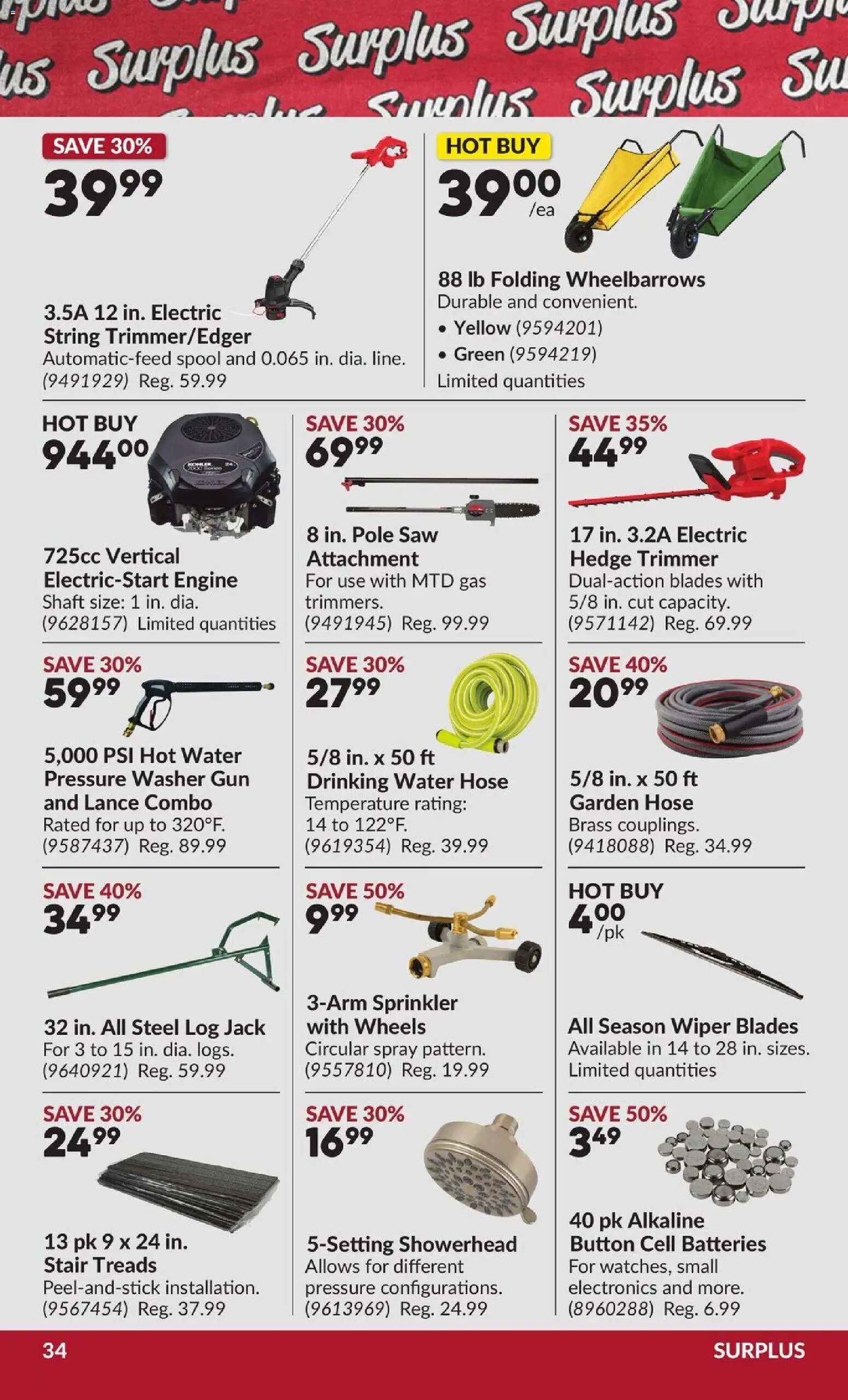 Princess Auto flyer - 2 Week Sale!
