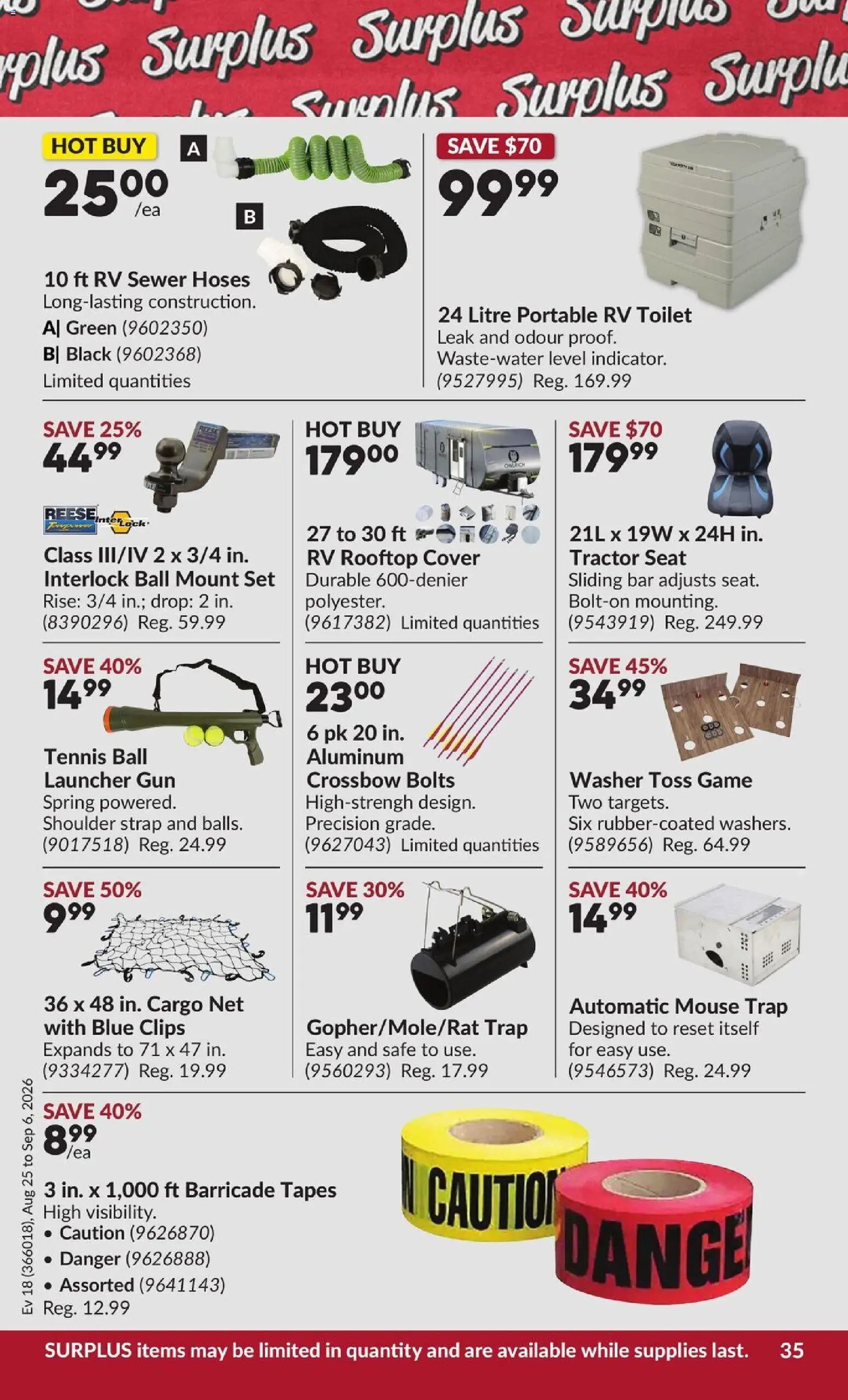 Princess Auto flyer - 2 Week Sale!