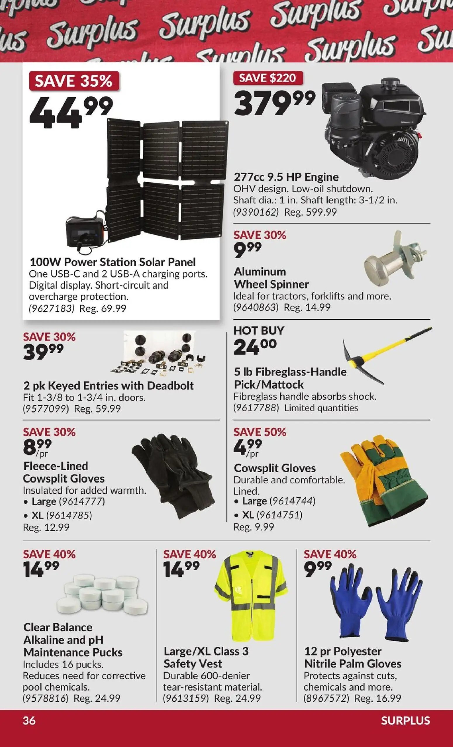 Princess Auto flyer - 2 Week Sale!
