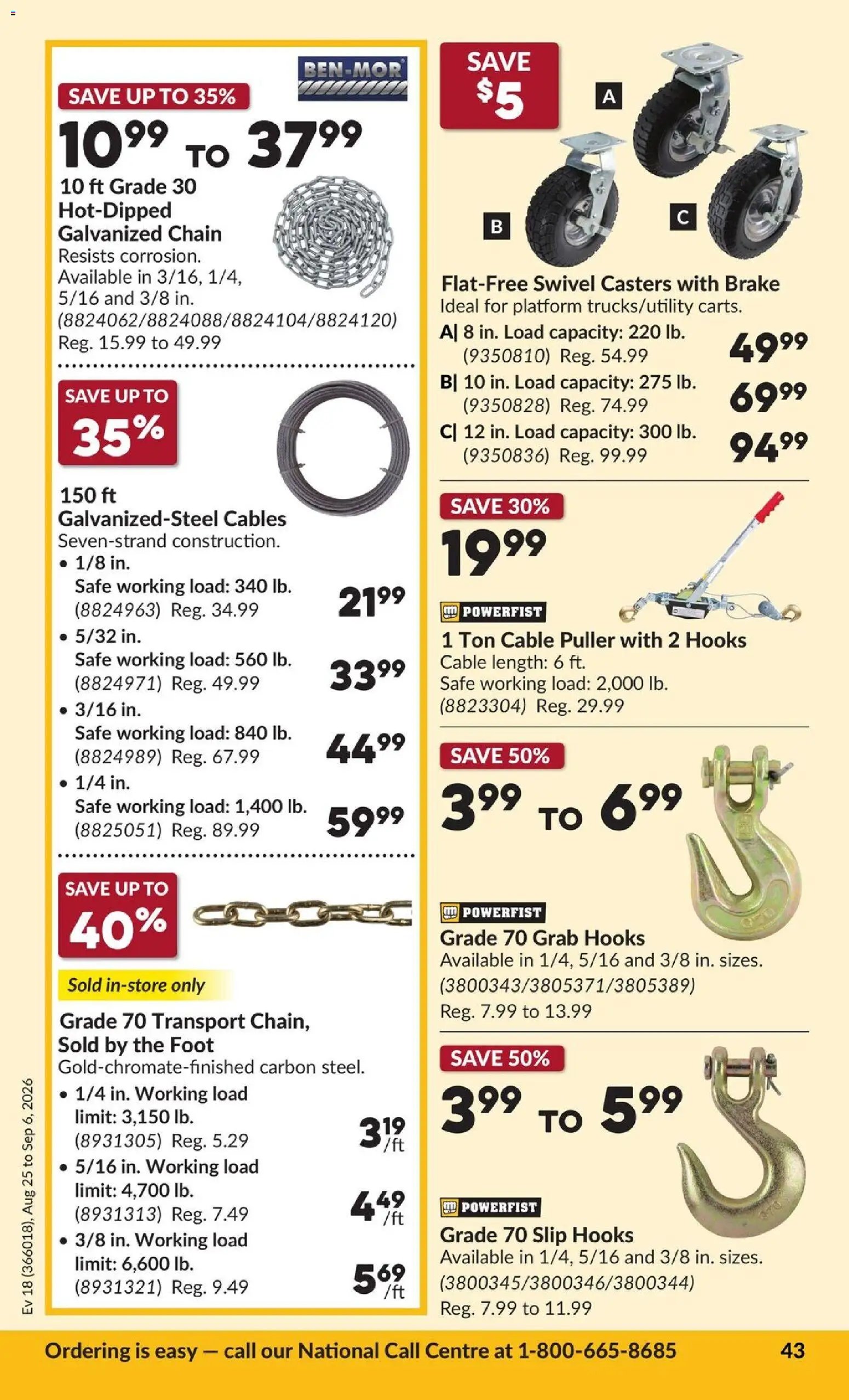 Princess Auto flyer - 2 Week Sale!
