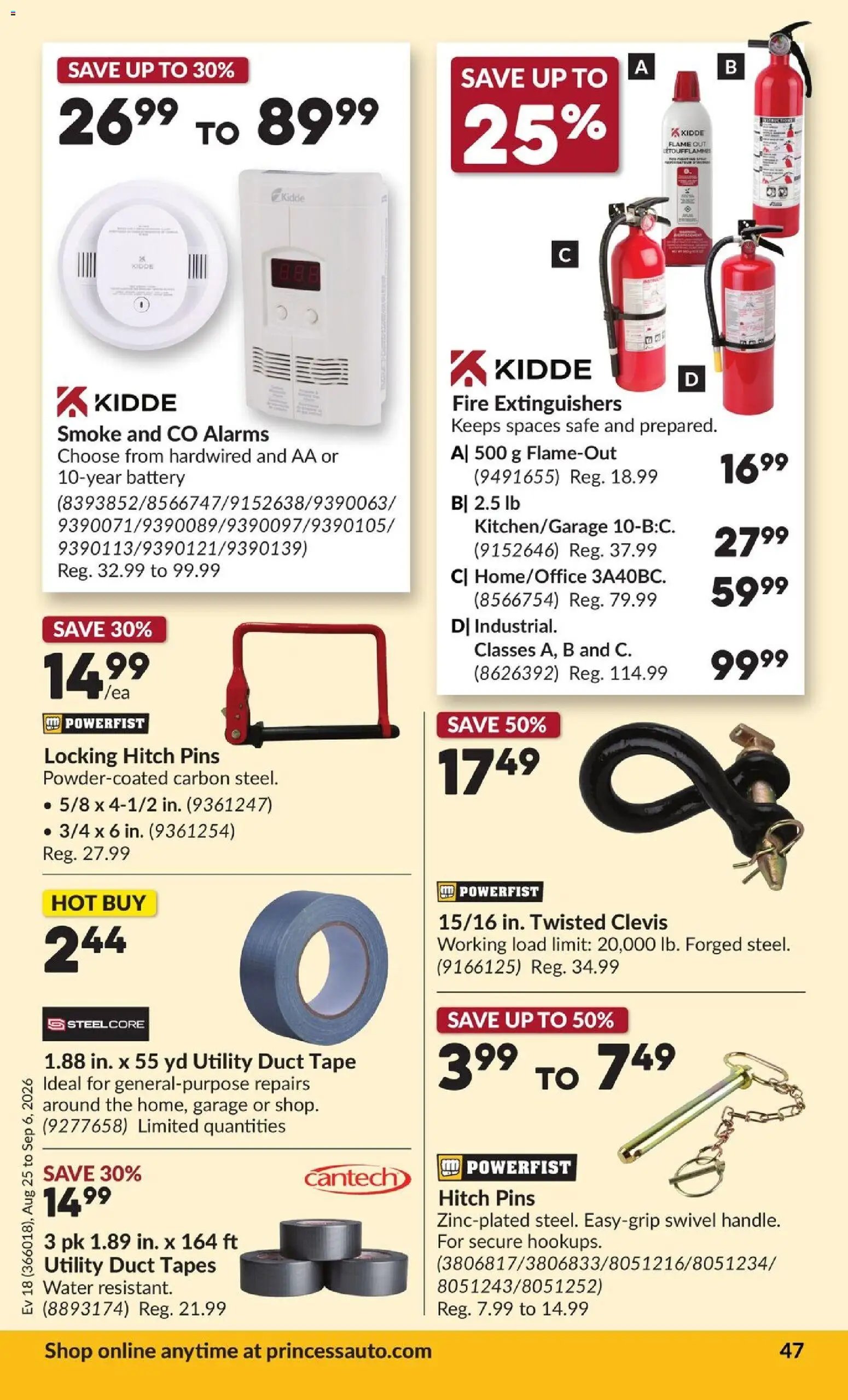 Princess Auto flyer - 2 Week Sale!