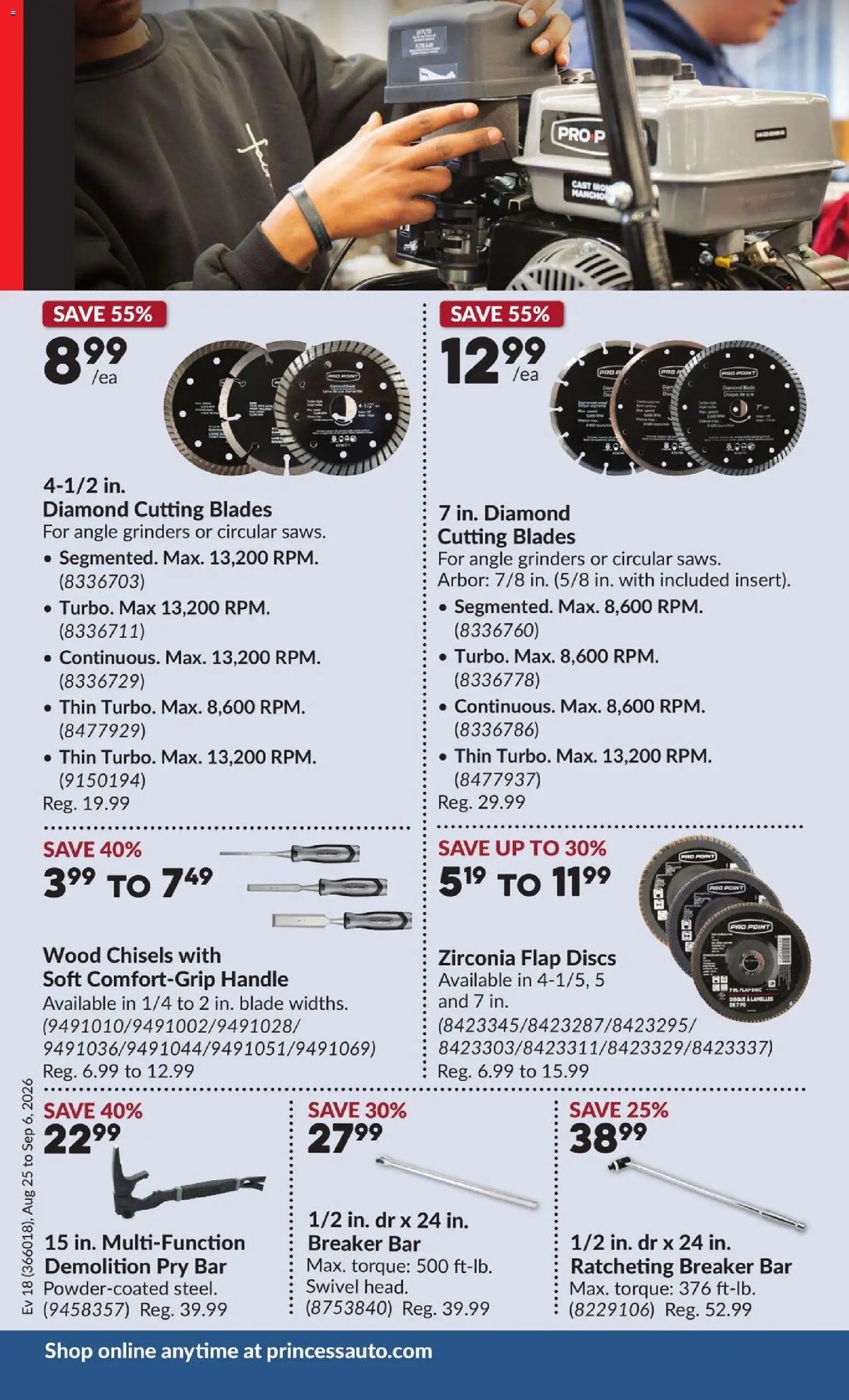 Princess Auto flyer - 2 Week Sale!