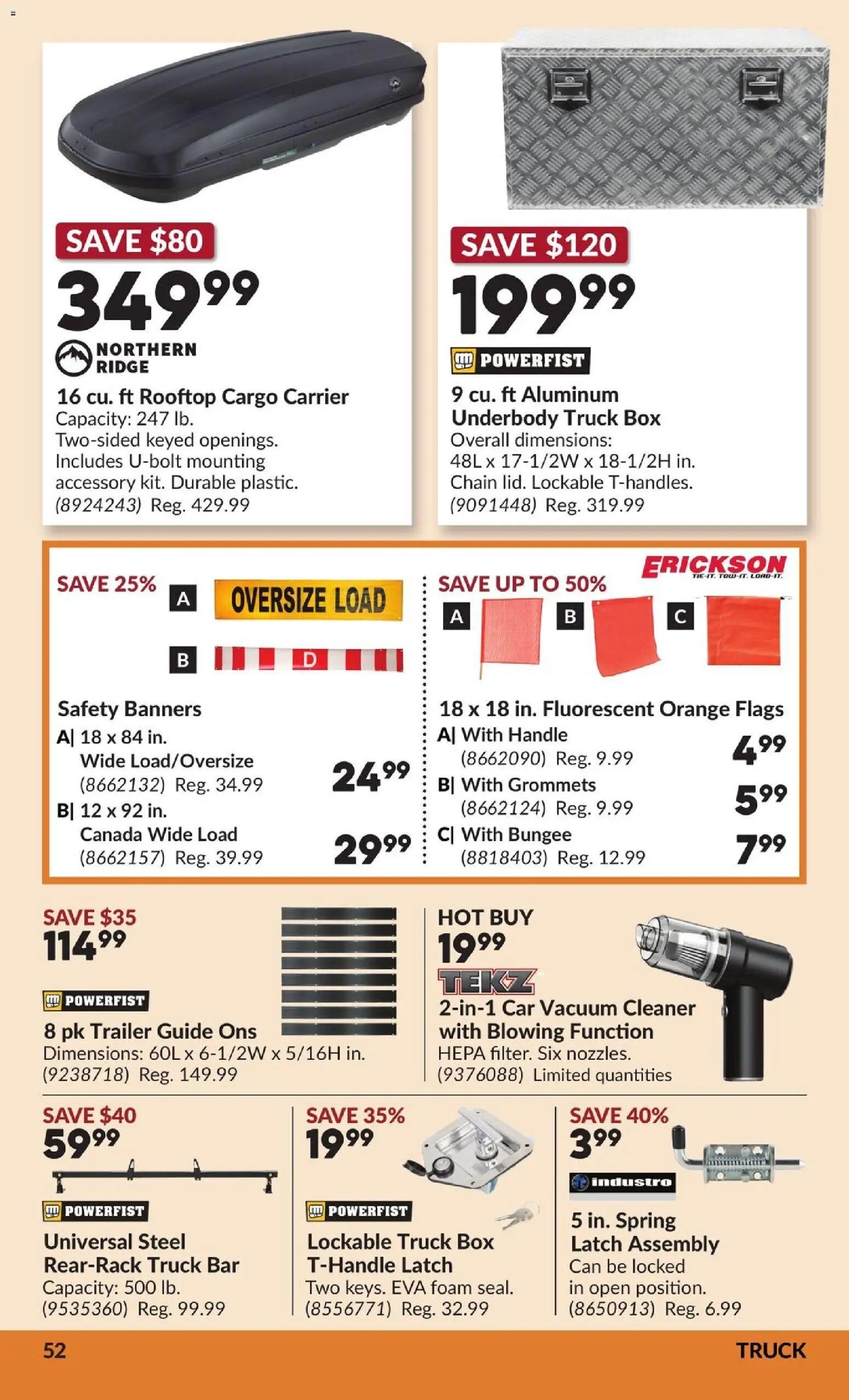 Princess Auto flyer - 2 Week Sale!
