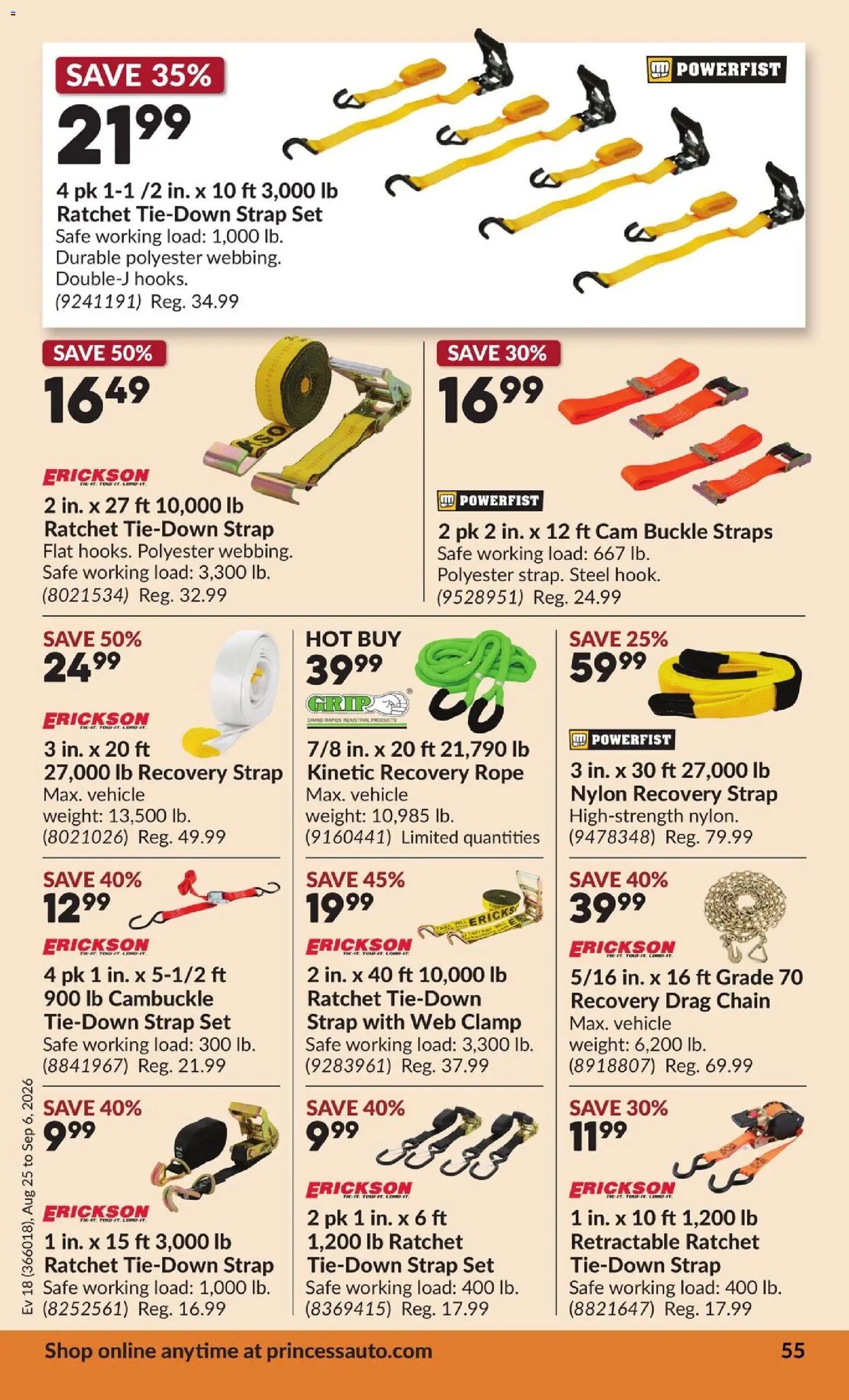 Princess Auto flyer - 2 Week Sale!